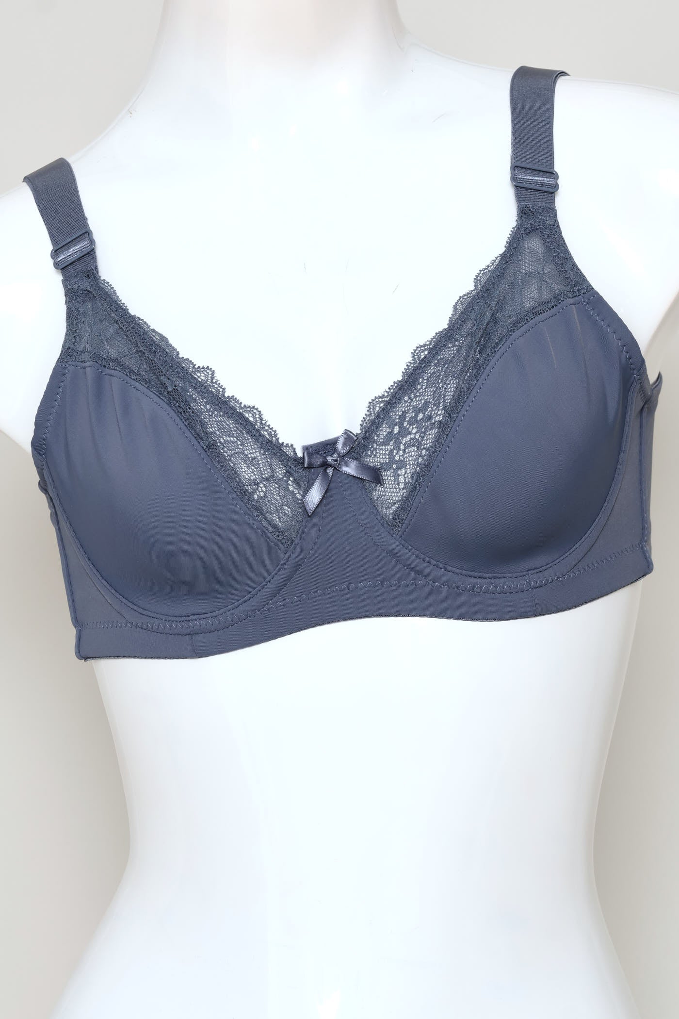 2 Pack Lace Plunge Bra - Blue - Image 3