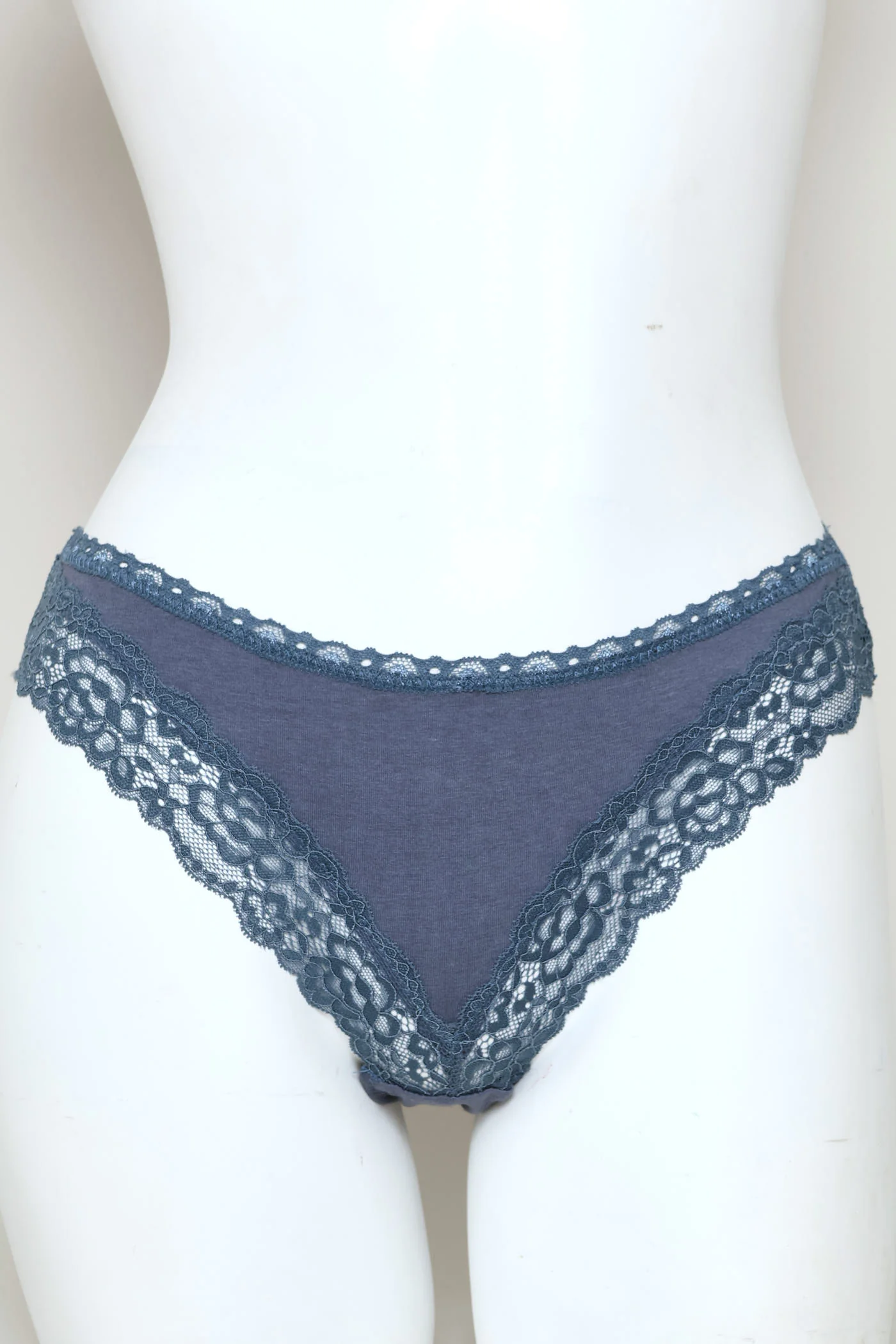 3 Pack Brazilian Panties - Blue - Image 4
