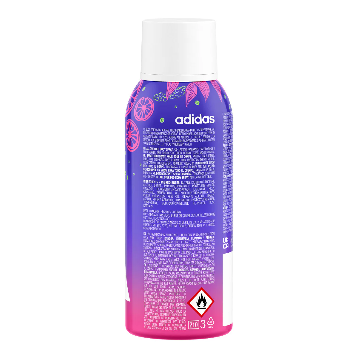 Vibes Spark Up - All Over Deo Body Spray - Image 2