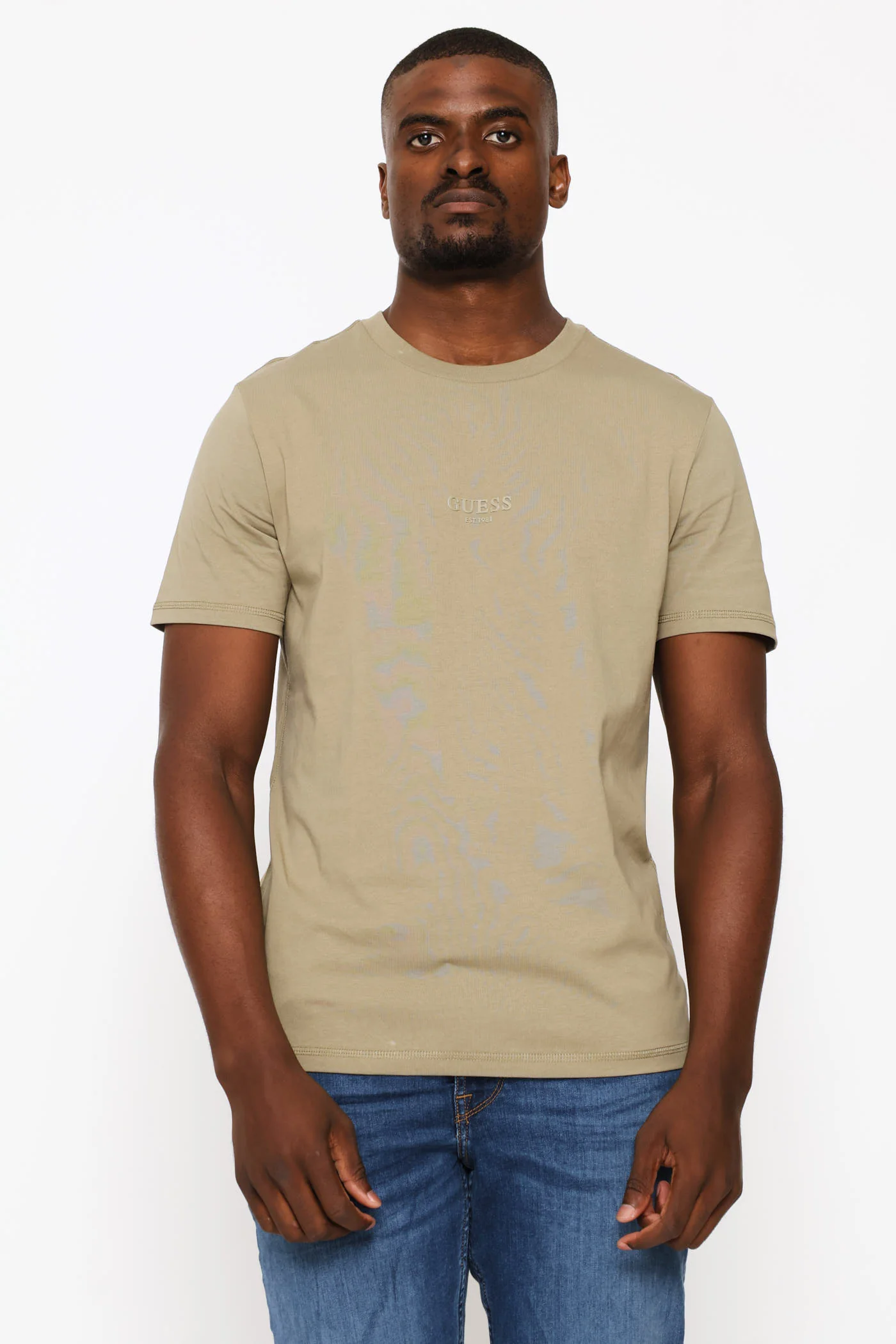 Aidy Short Sleeve Tee - Khaki - Image 3