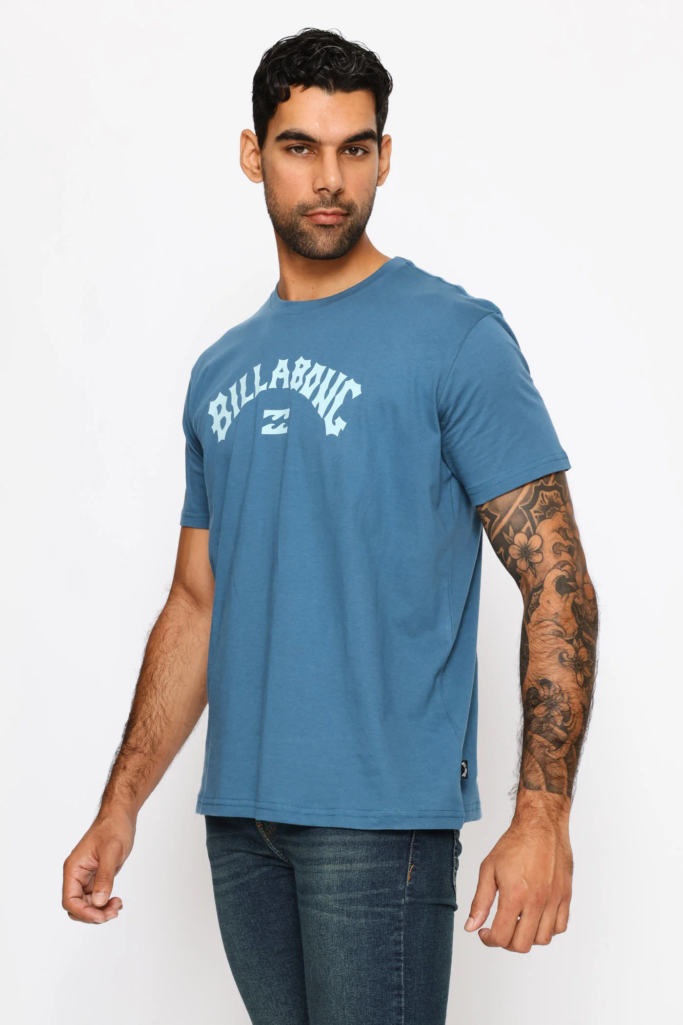Arch Wave Tee - Teal - Image 3