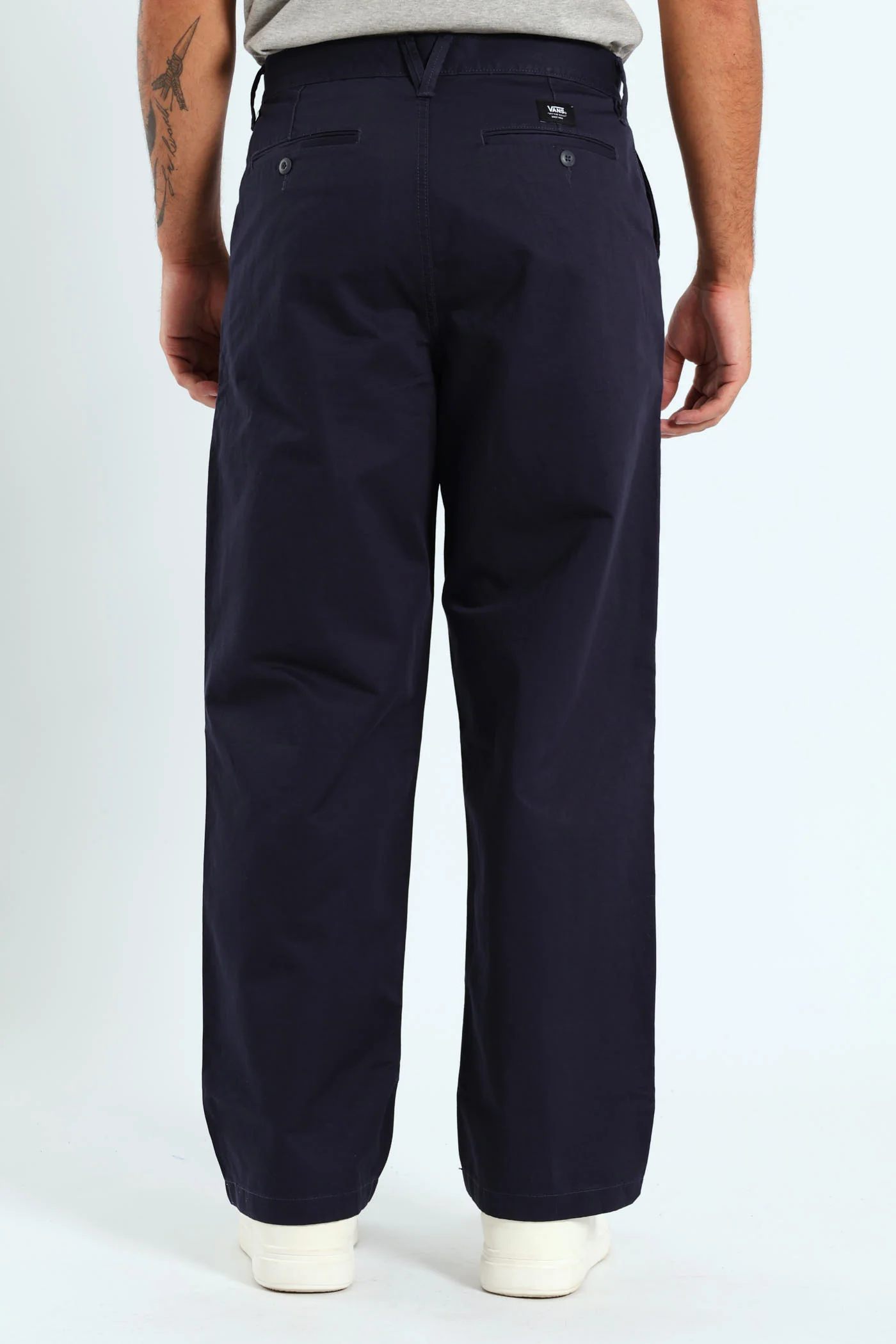 Authentic™ Chino Baggy Pants - Navy - Image 3