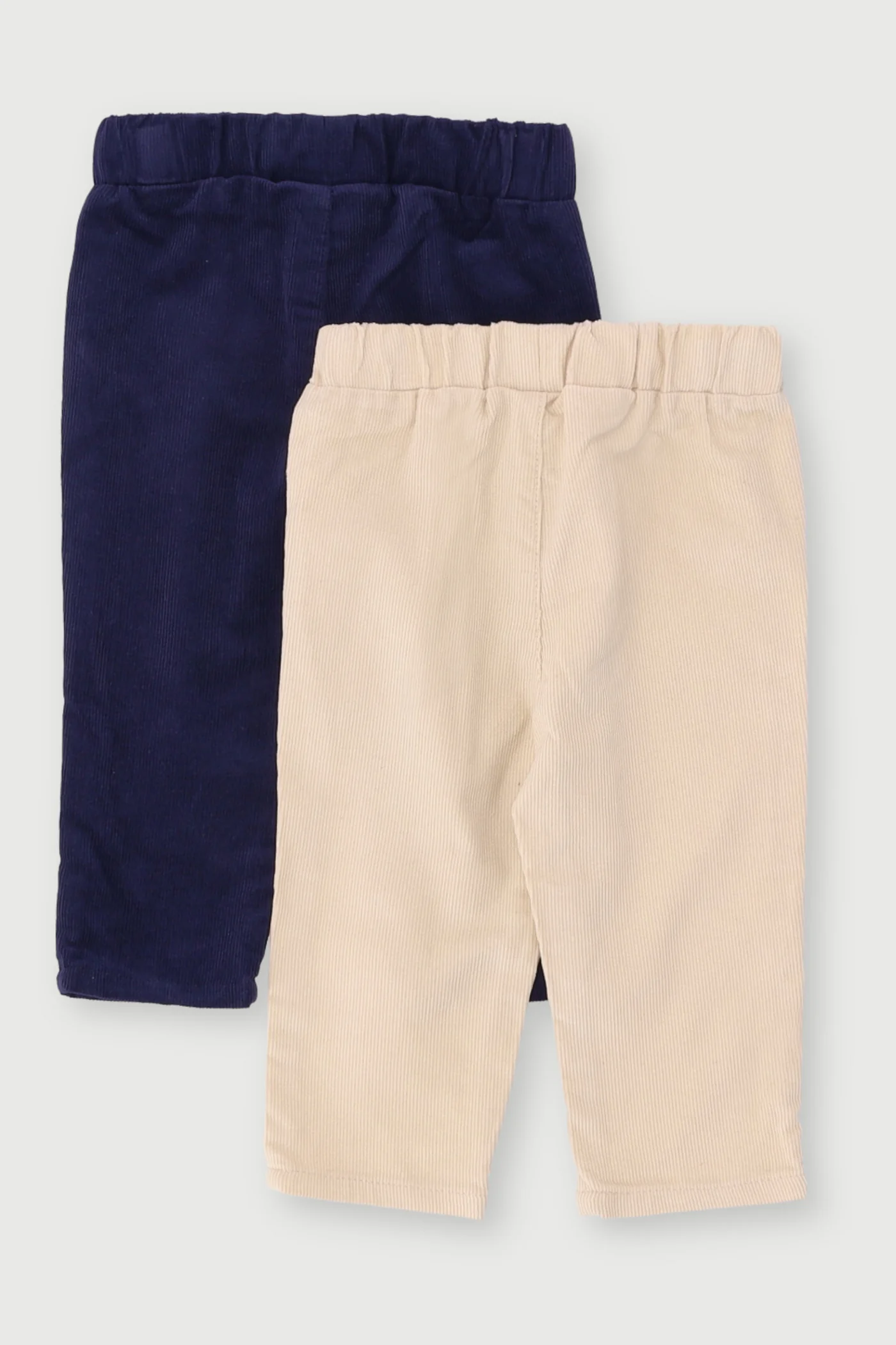 Baby Boys 2 Pack Corduroy Pant - Stone - Image 2