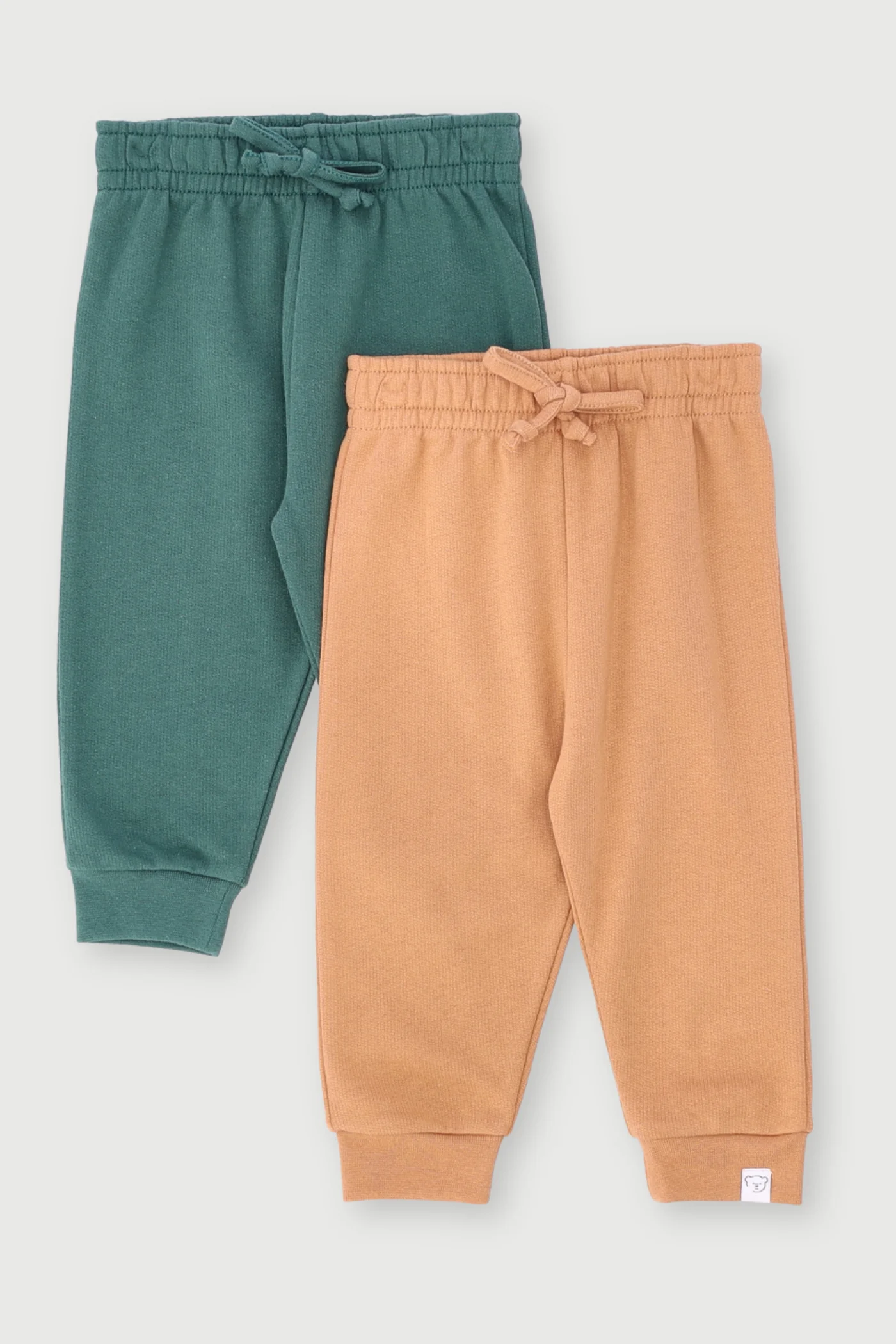 Baby Boys 2 Pack Core Bear Jogger - Green
