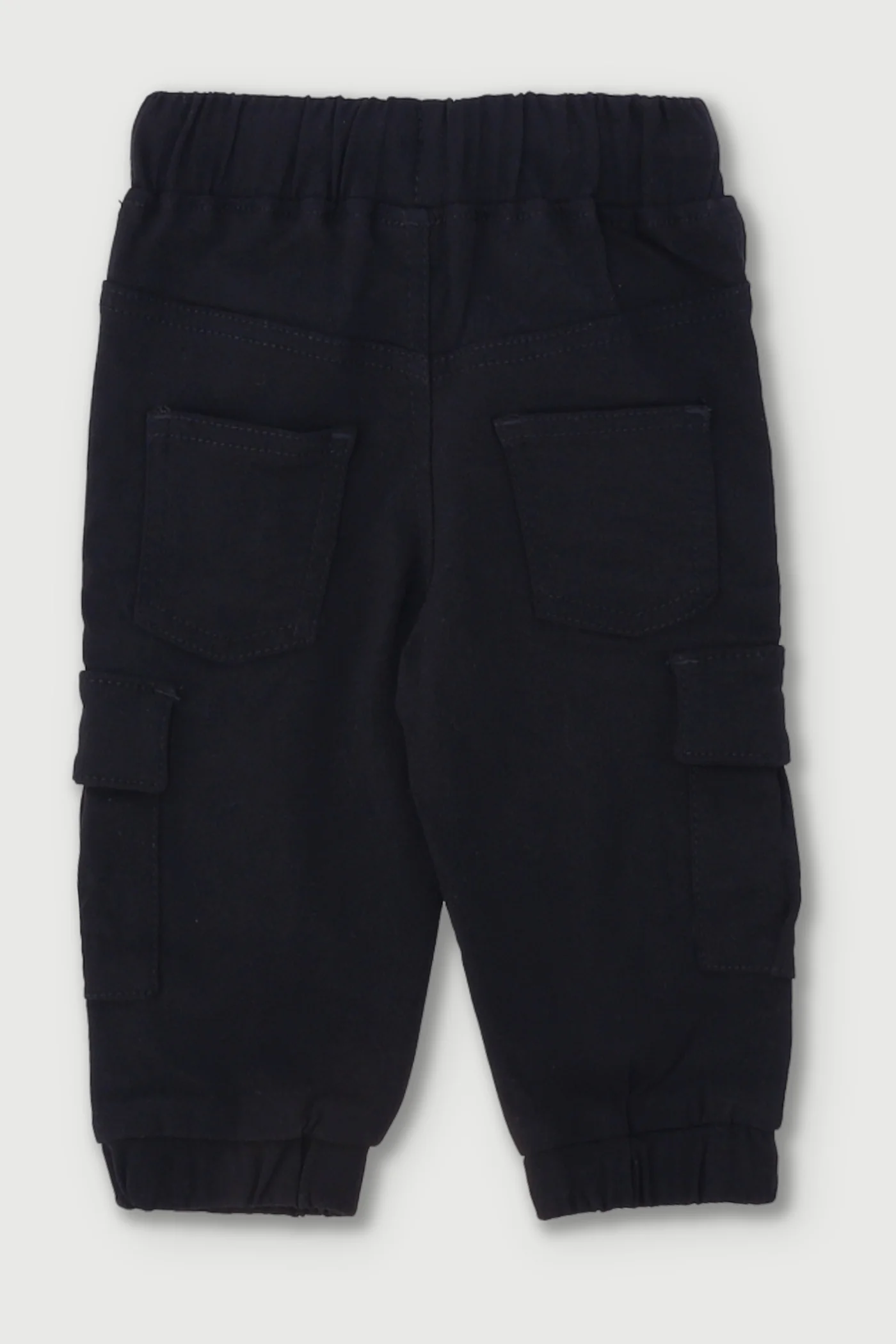 Baby Boys Twill Pants - Black - Image 2