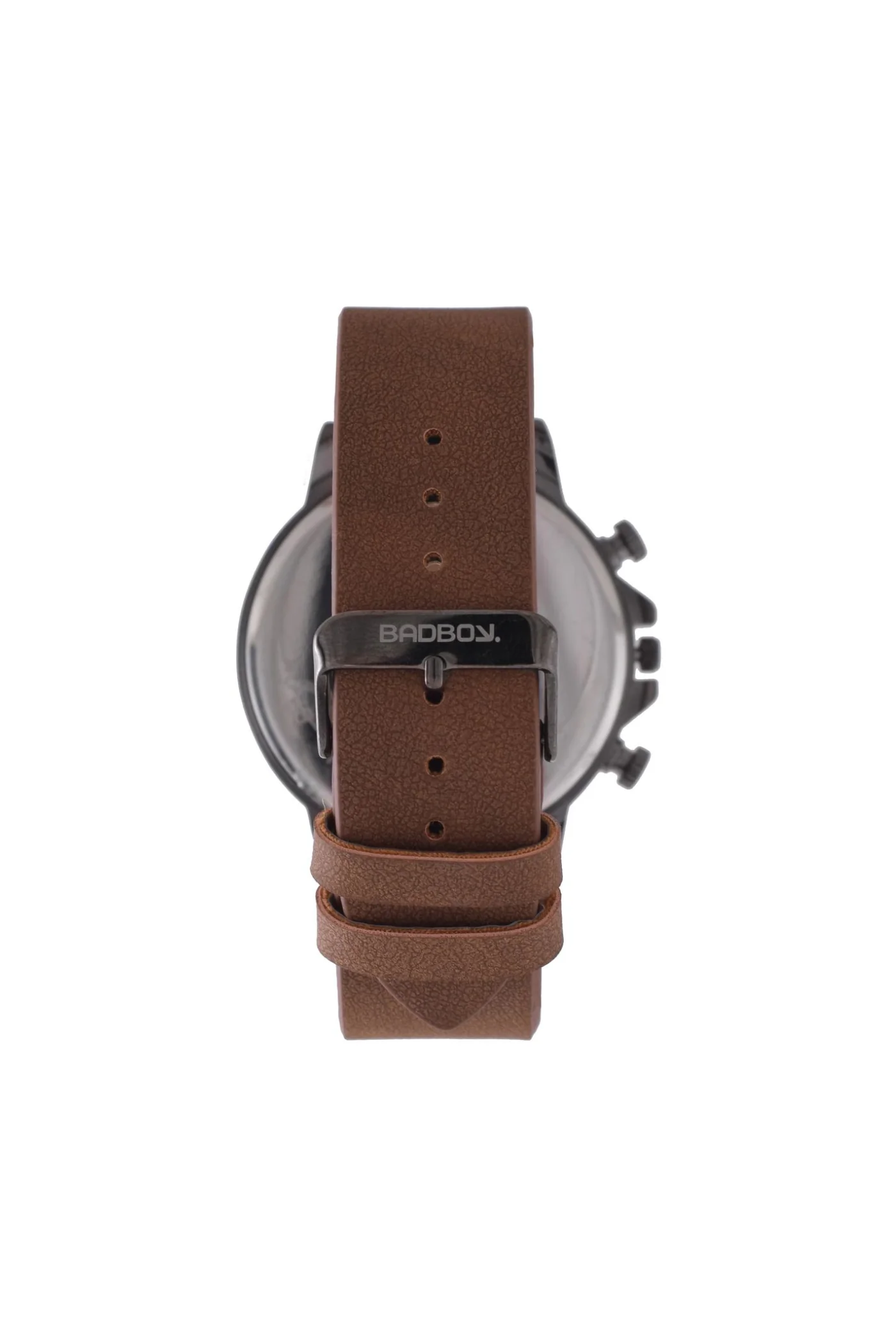Bad Boy Reckless Watch - Gun & Brown - Image 3