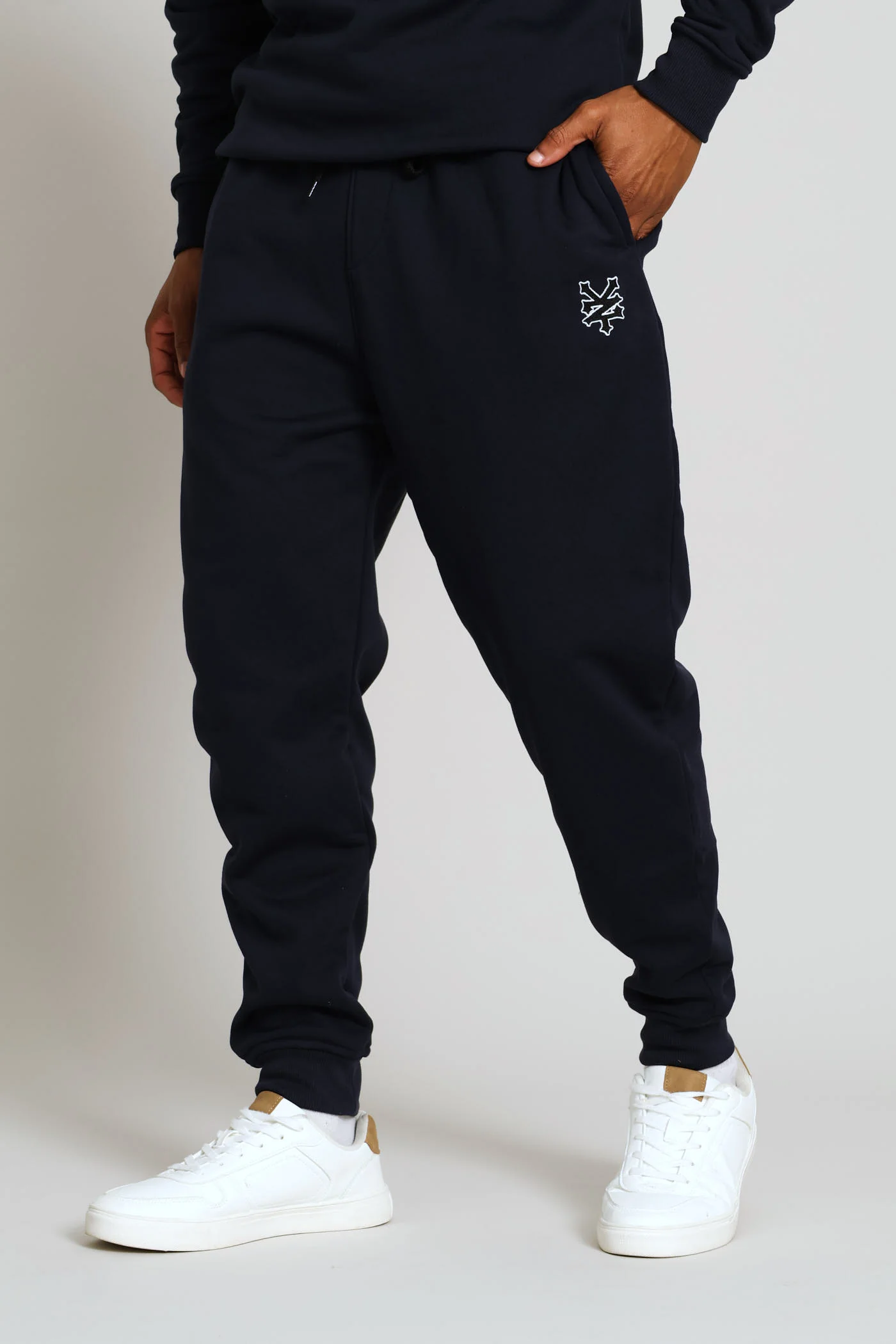 Badge Trackpant - Navy - Image 2