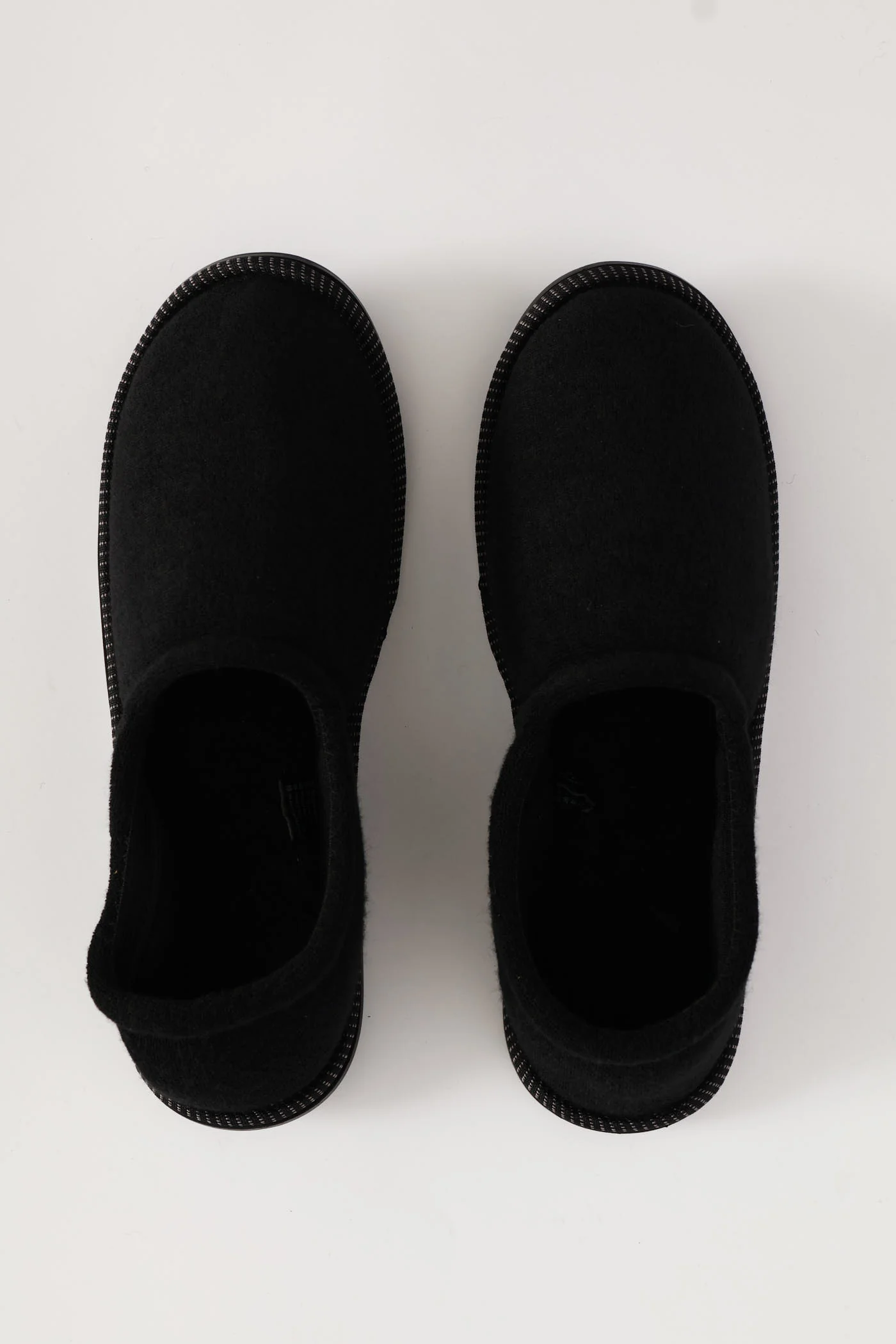 Basic Closed Back Slipper - Black