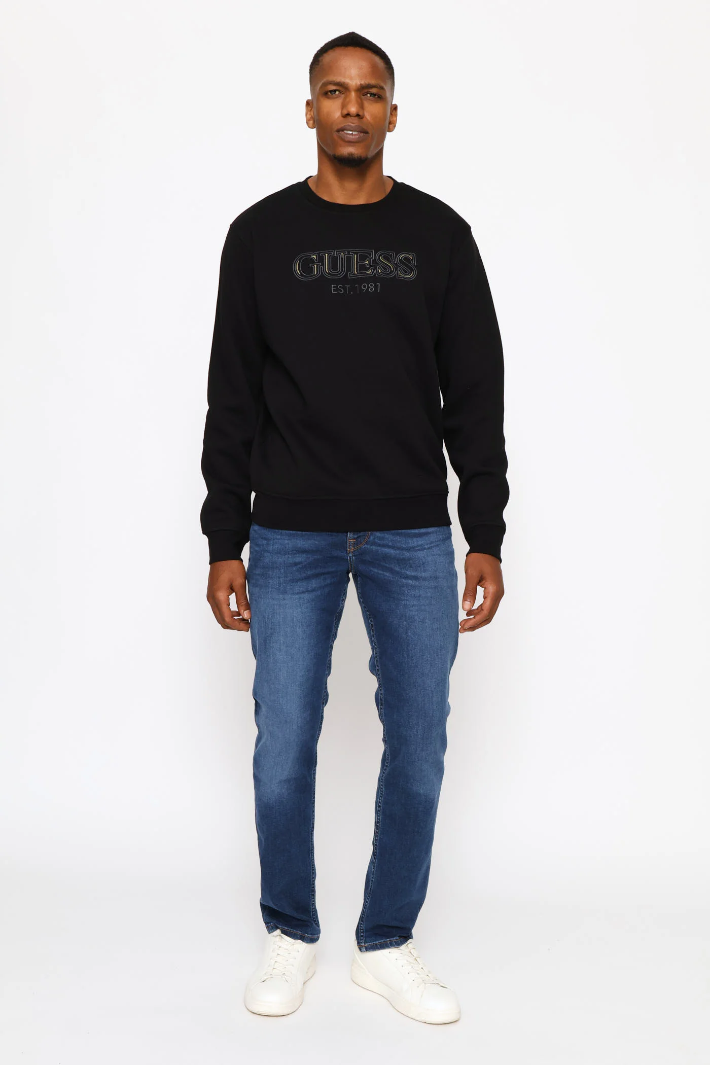 Basic Sweatshirt - Black - Image 5