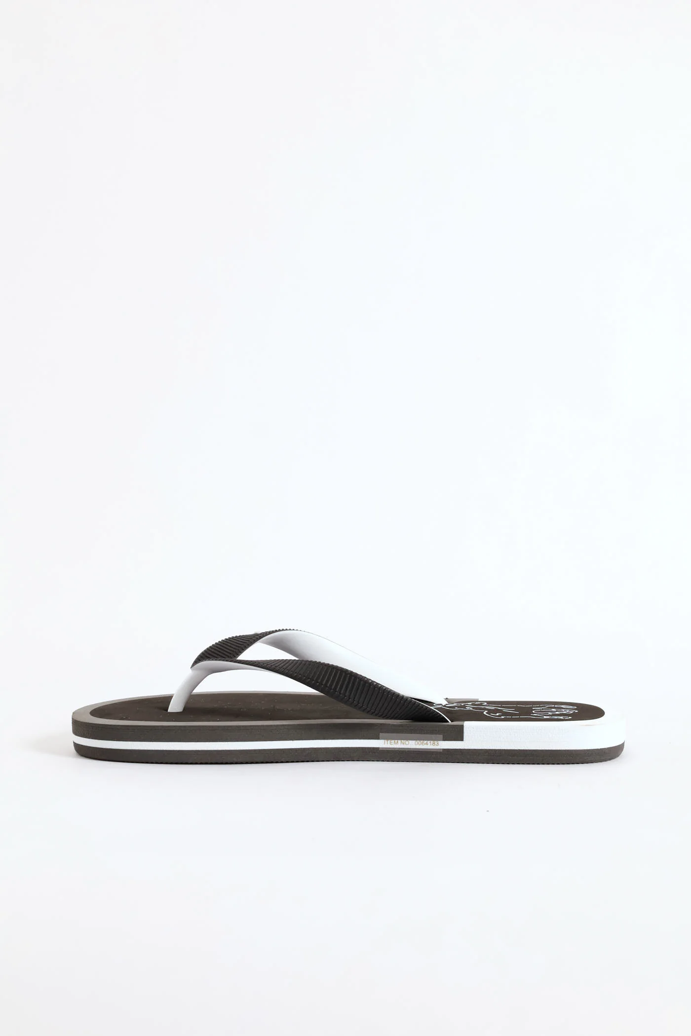 Big Pony Flip Flop - Black/White - Image 4