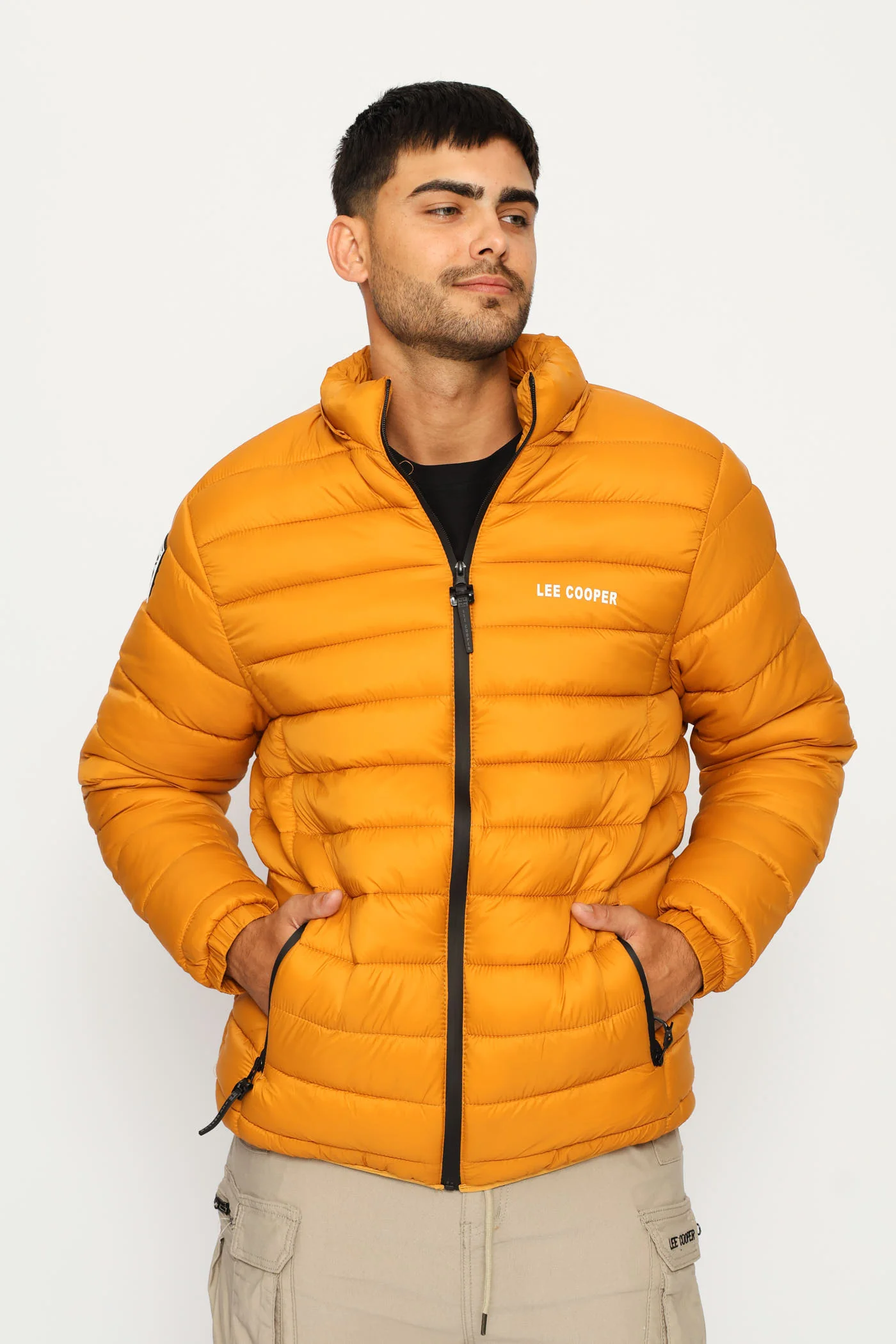 Billy Fur Lined Puffer Jacket - Mustard