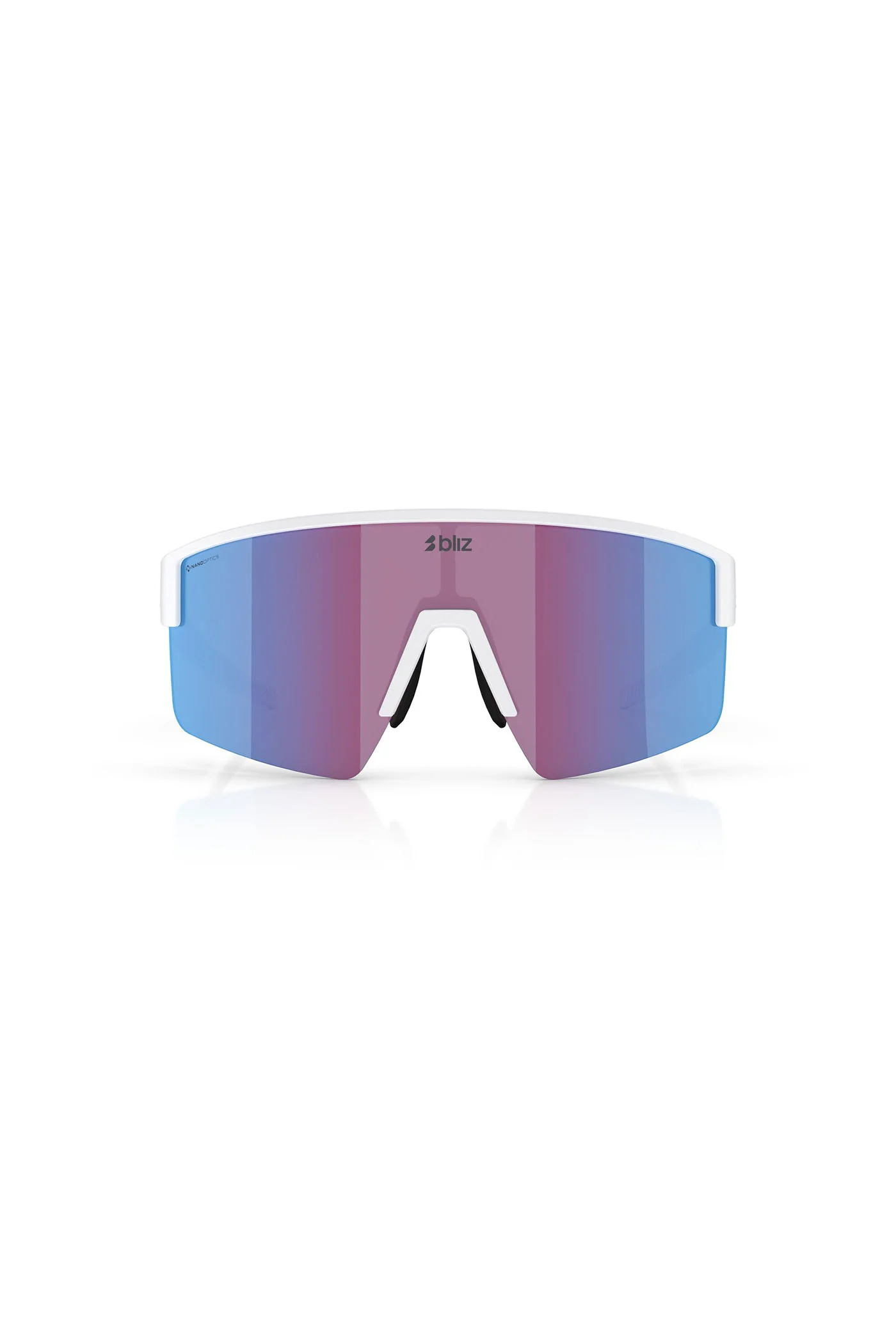 Bliz Medium - Matte White - Rose/Violet