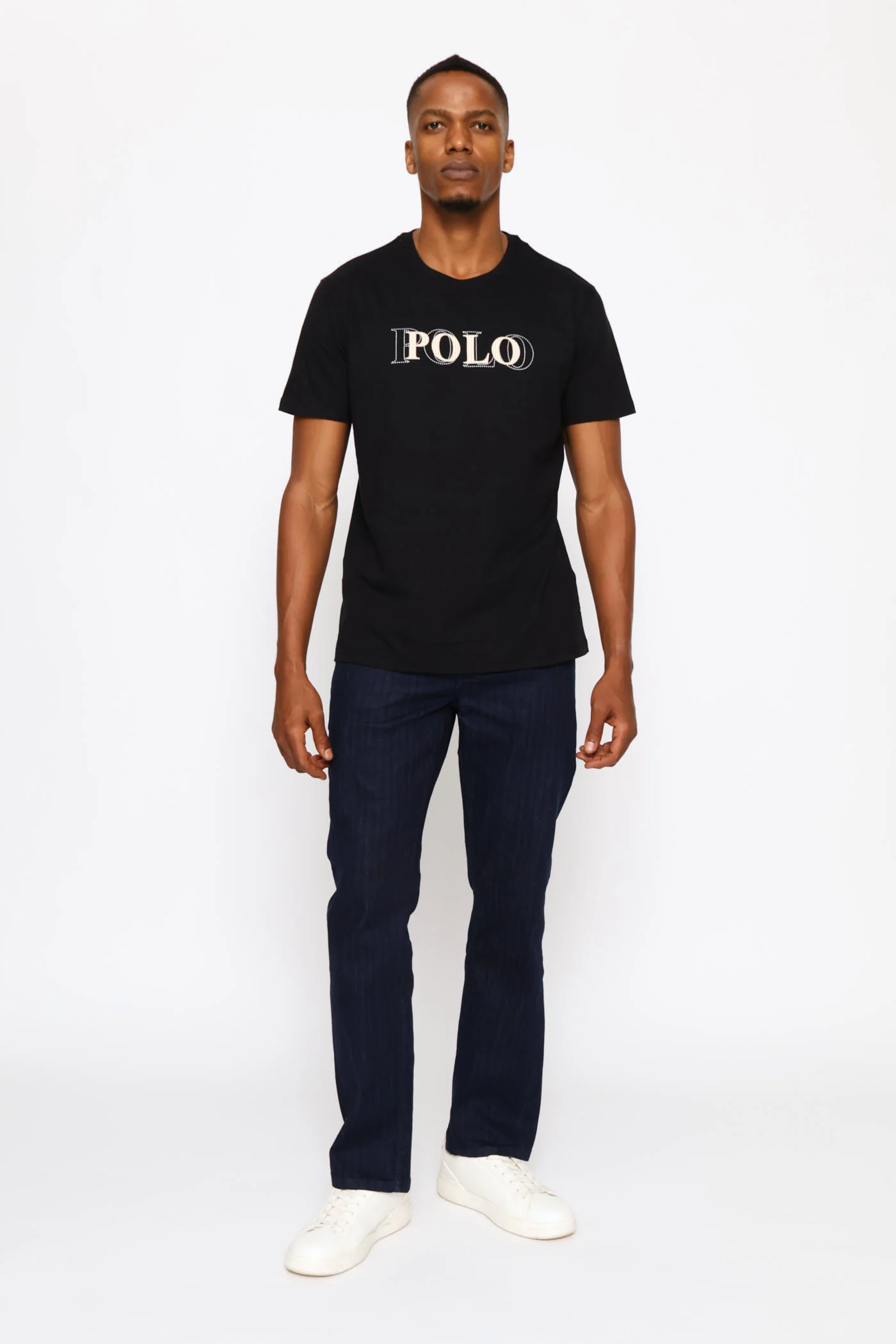 Bohang Herring Bone Chino - Navy