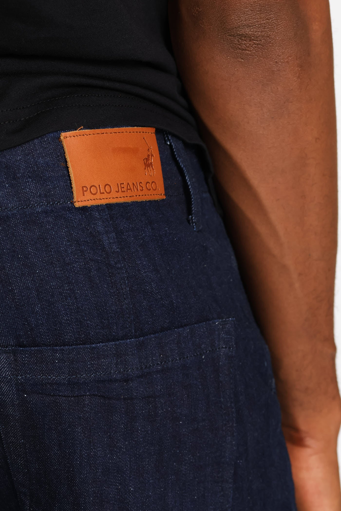 Bohang Herring Bone Chino - Navy - Image 6