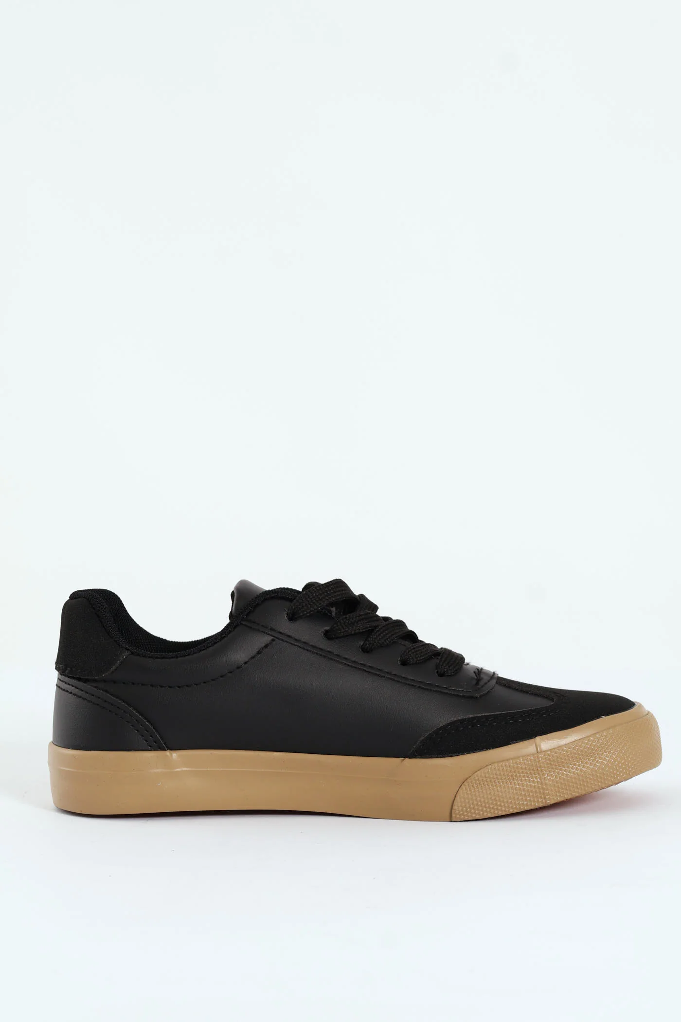 Boys Gumsole Sneaker - Black - Image 3