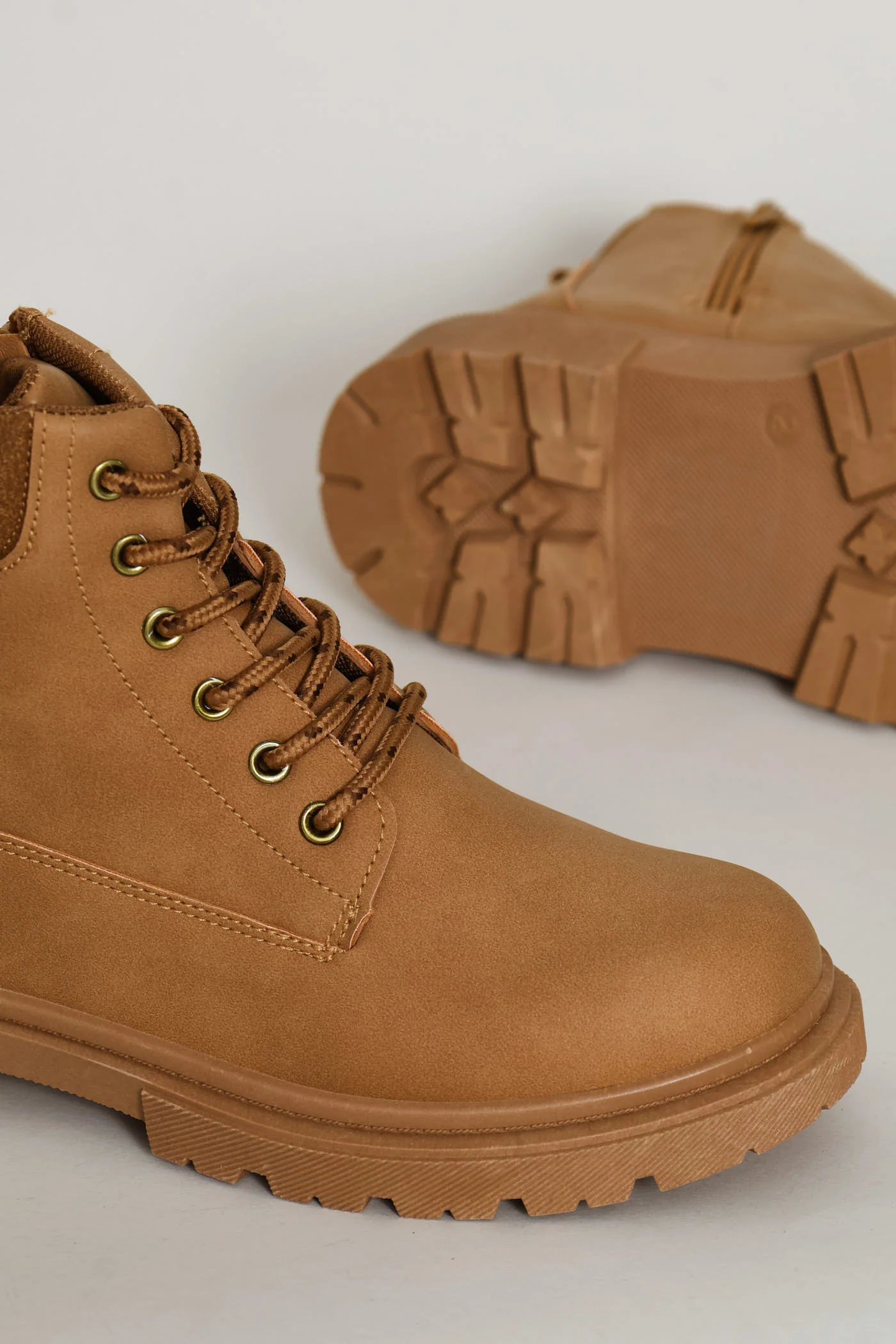 Boys Hiker Boot - Honey