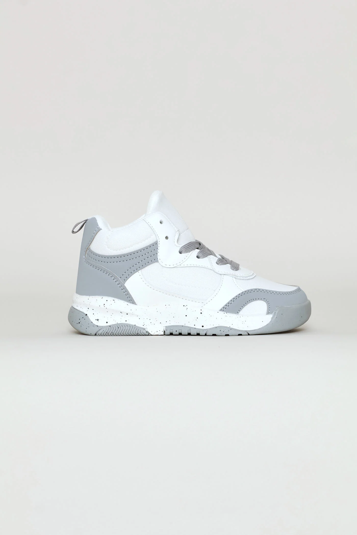 Boys Hitop Sneaker - Grey - Image 2