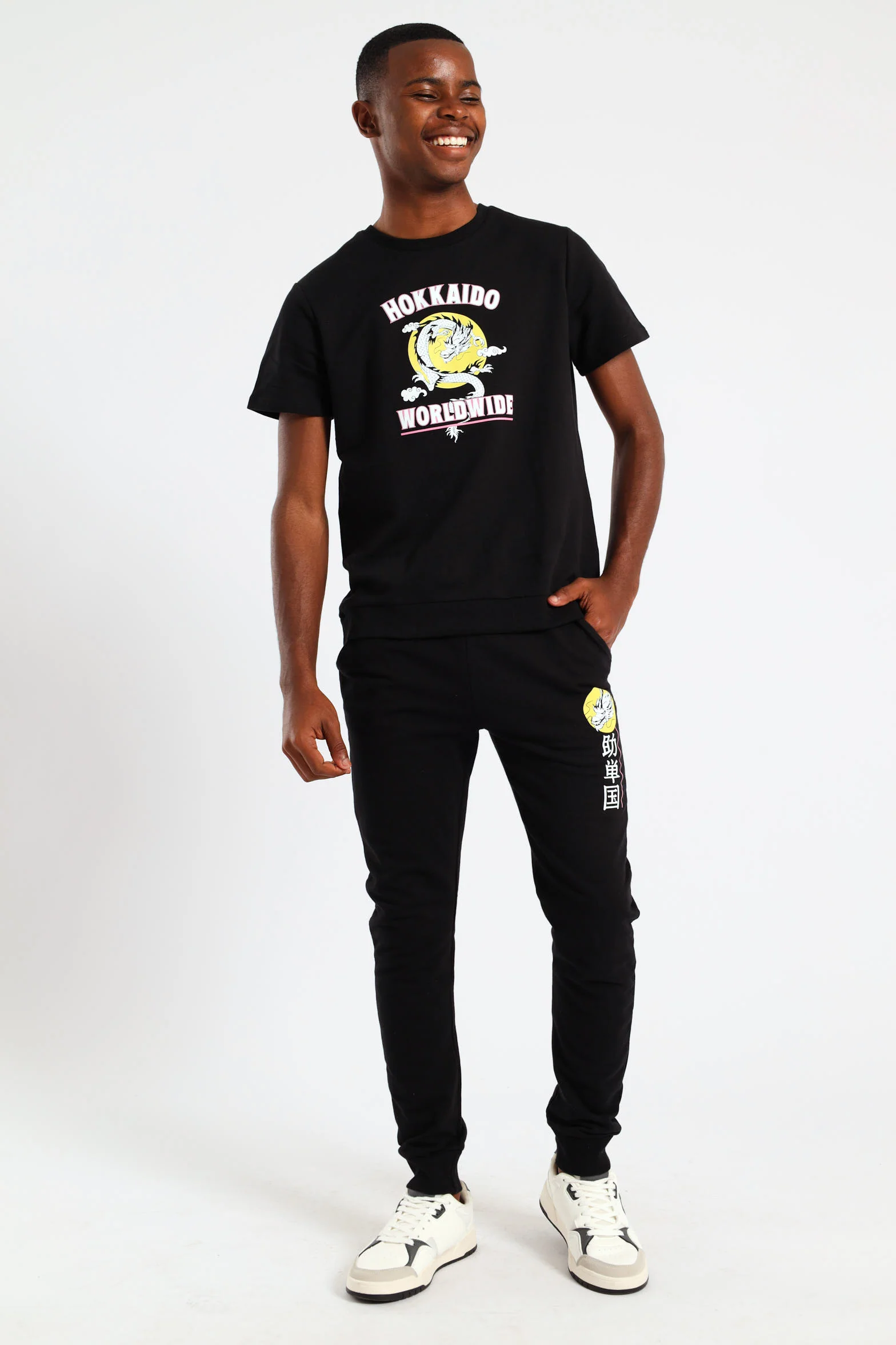 Boys Hokkaido Fleece Pants - Black
