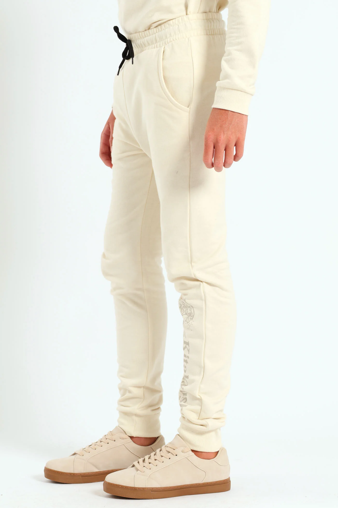 Boys Japanese Wave Jogger - Stone - Image 2