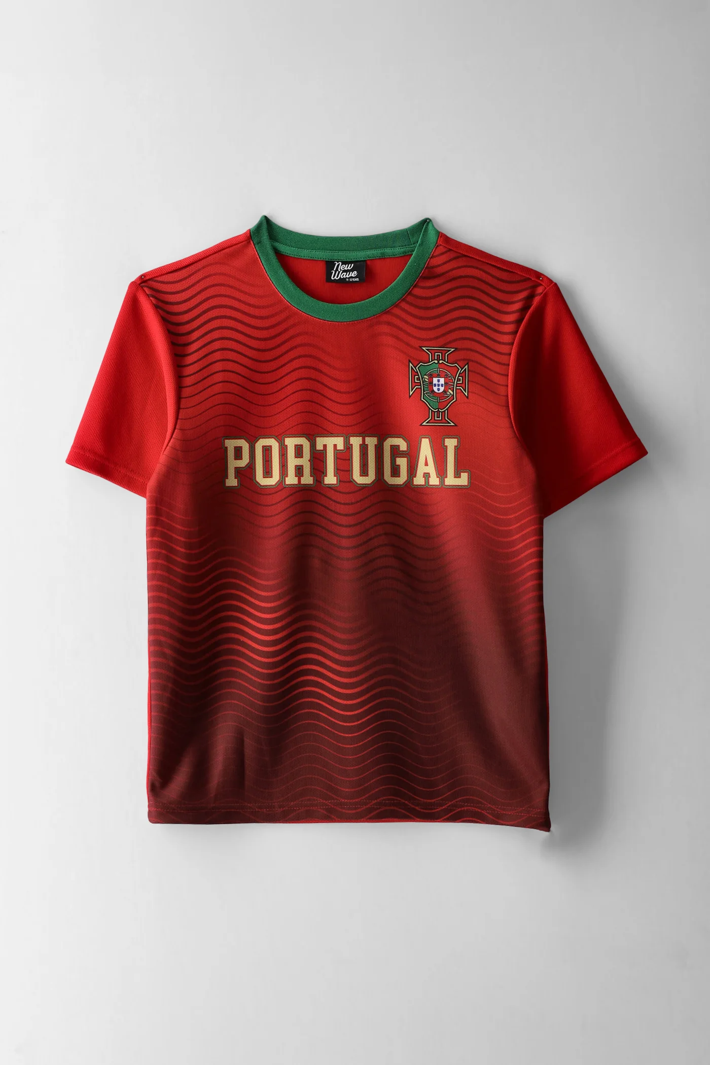 Boys Portugal Sports Tee - Red