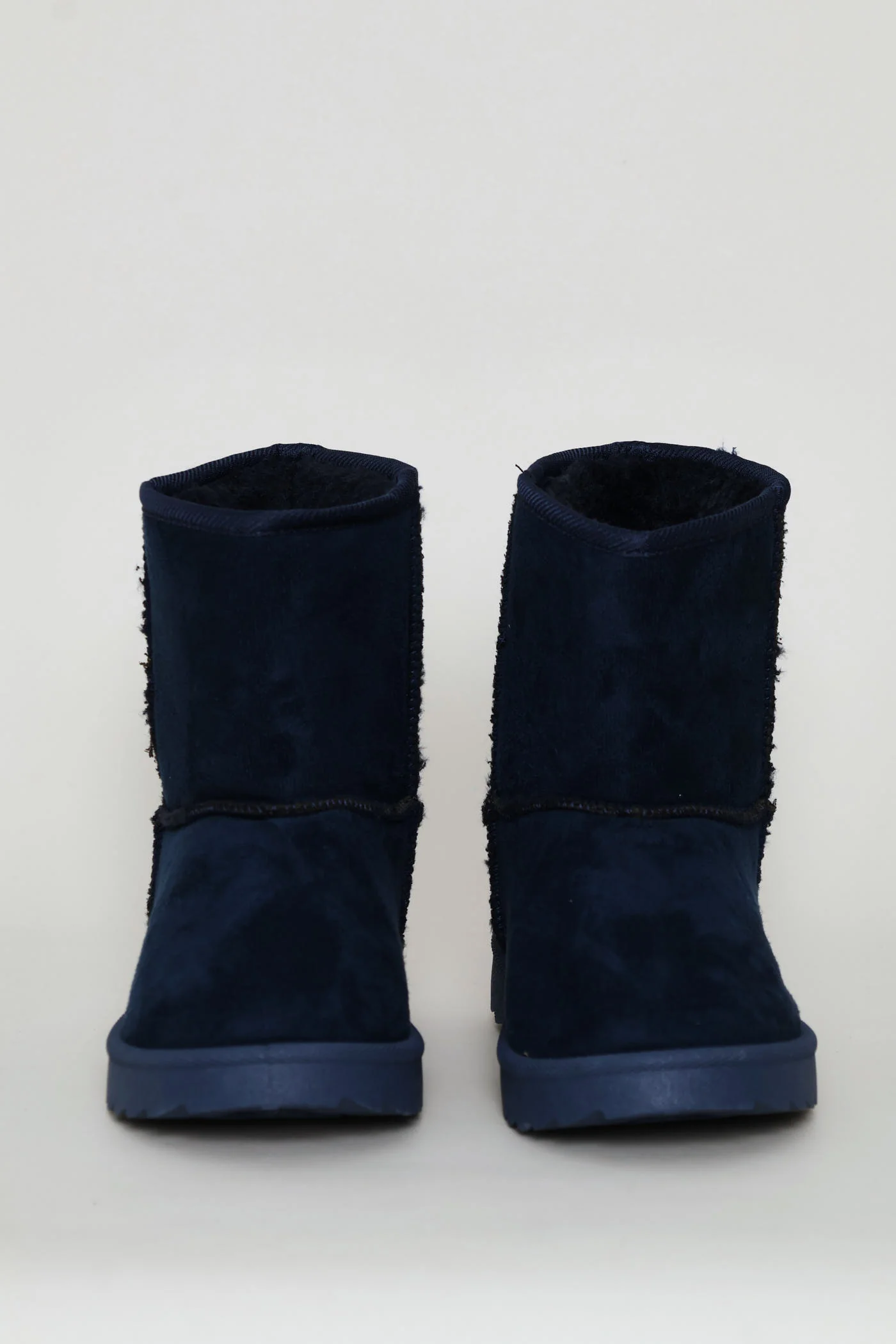 Boys Slipper Boot - Navy