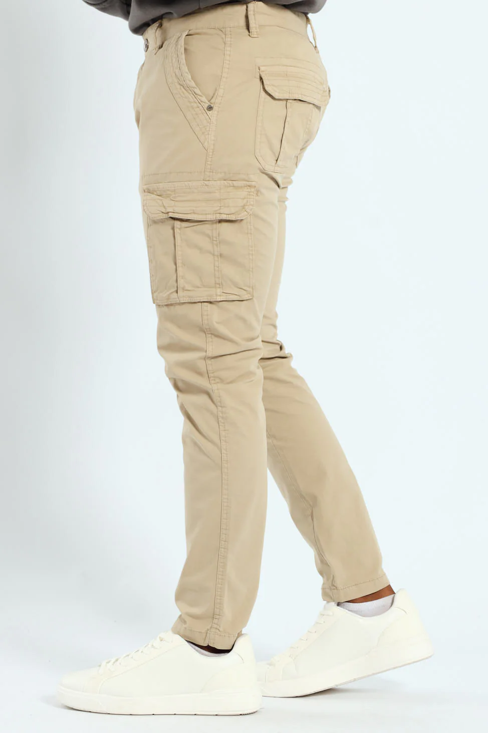Bruno Cargo Pants - Khaki - Image 4