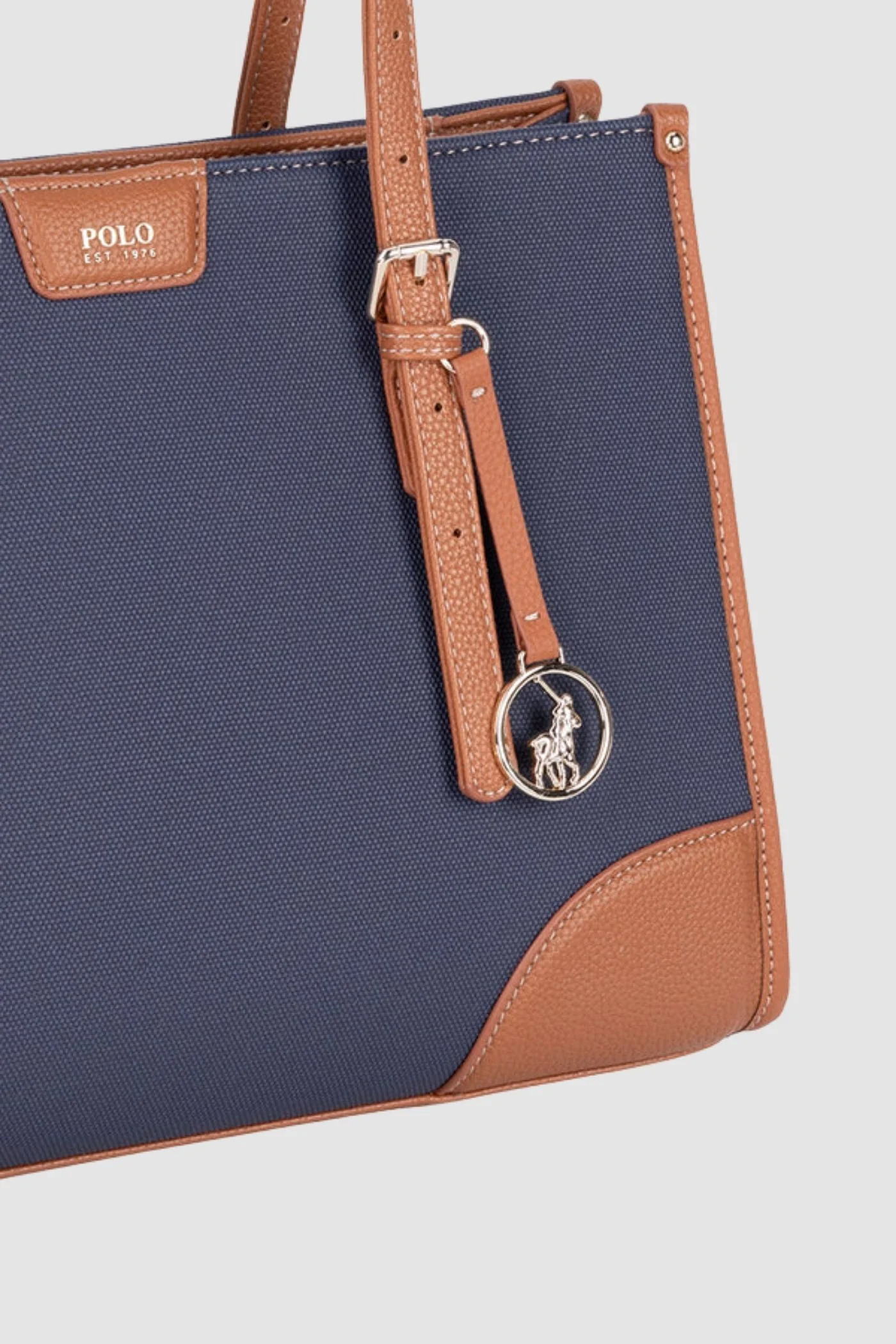 Cabana Book Tote Bag - Blue - Image 5