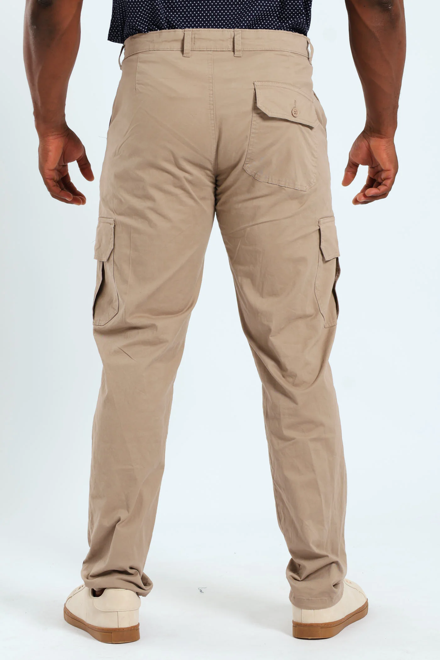 Cargo Pocket Pant - Taupe - Image 4