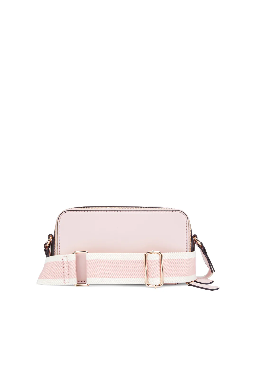 Carrara Mini Crossbody Top Zip Bag - Light Pink - Image 2