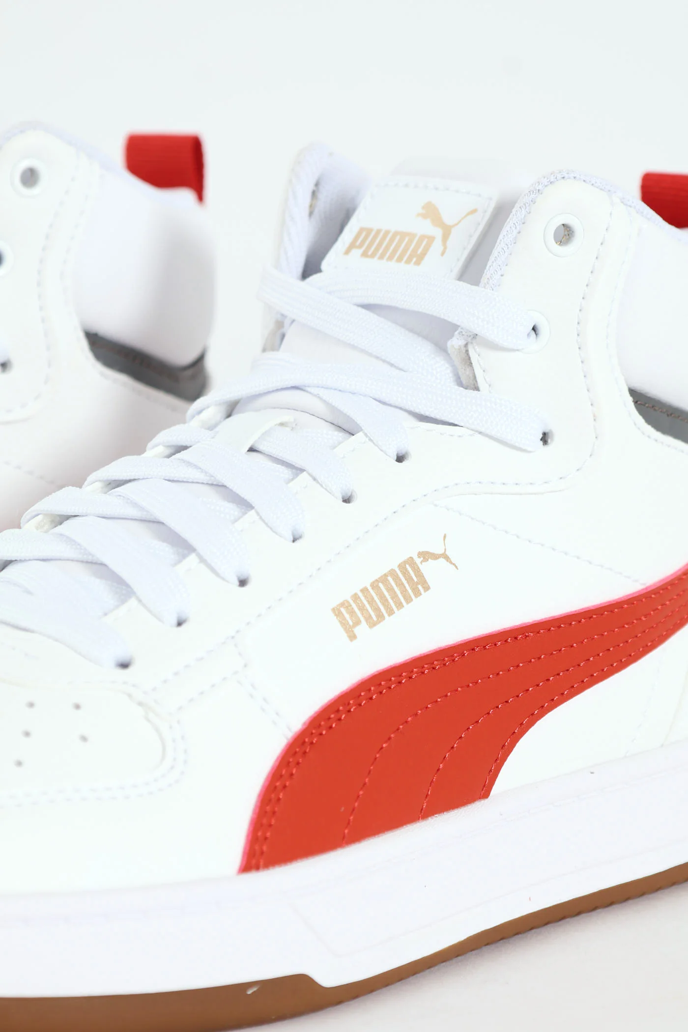 Caven 2.0 Mid Sneaker - White/Red - Image 6