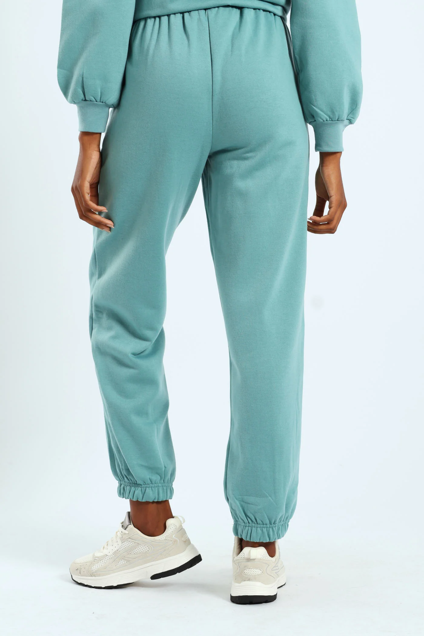 Classic Fleece Jogger - Dusty Blue - Image 2