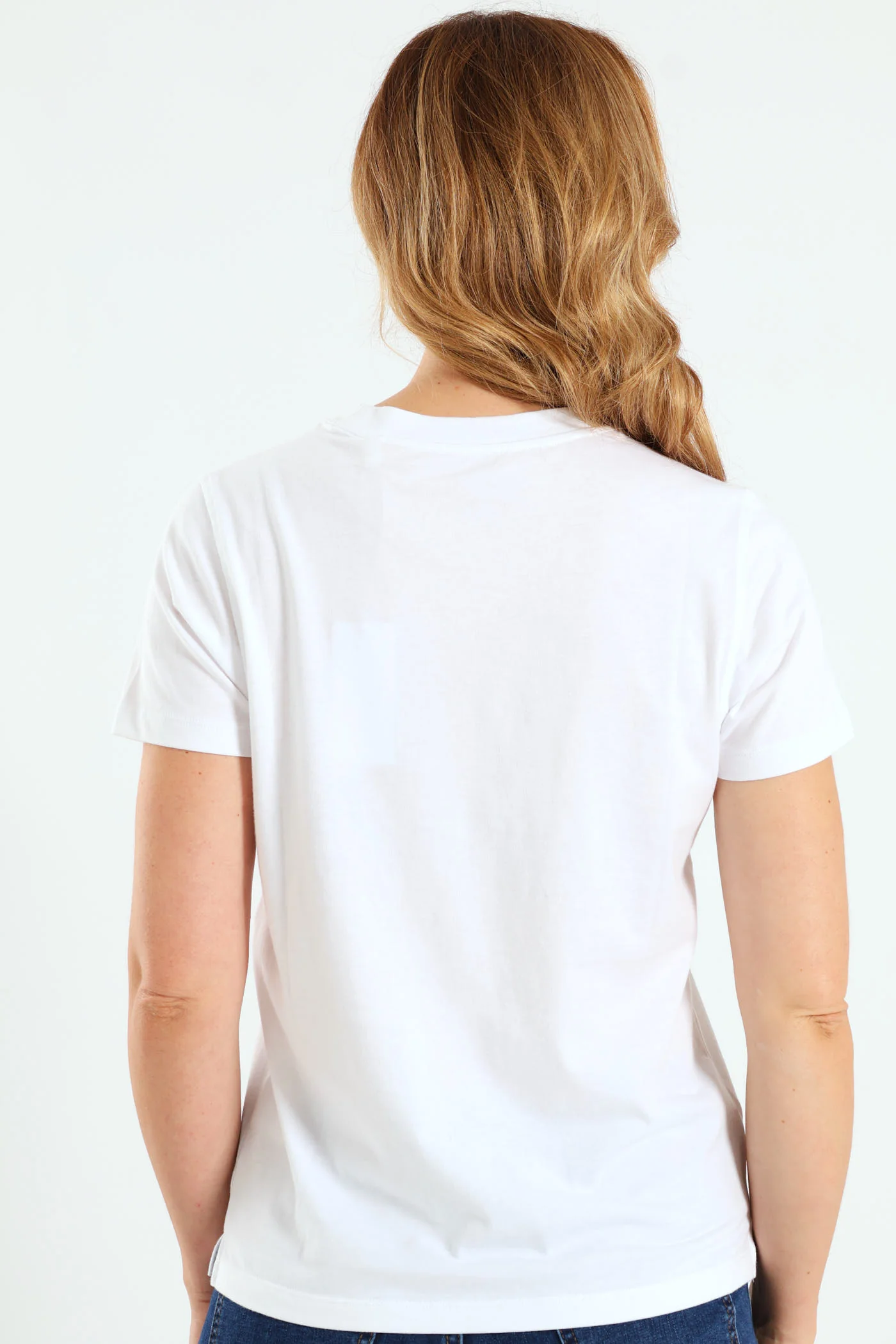 Studded Tee - White - Image 4