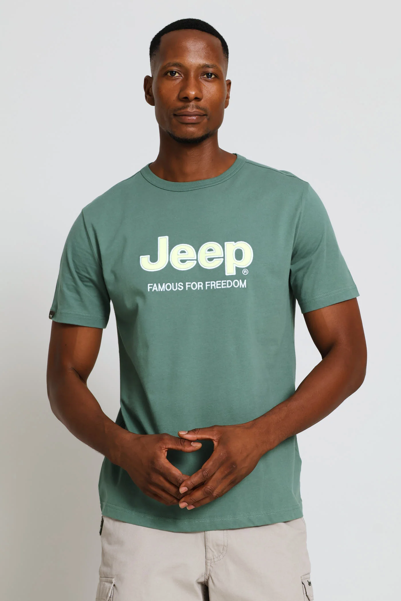 Core Applique Tee - Sage