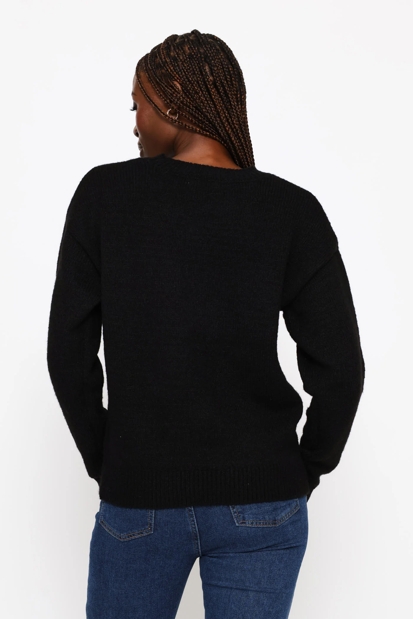Cornelli Pullover - Black - Image 5