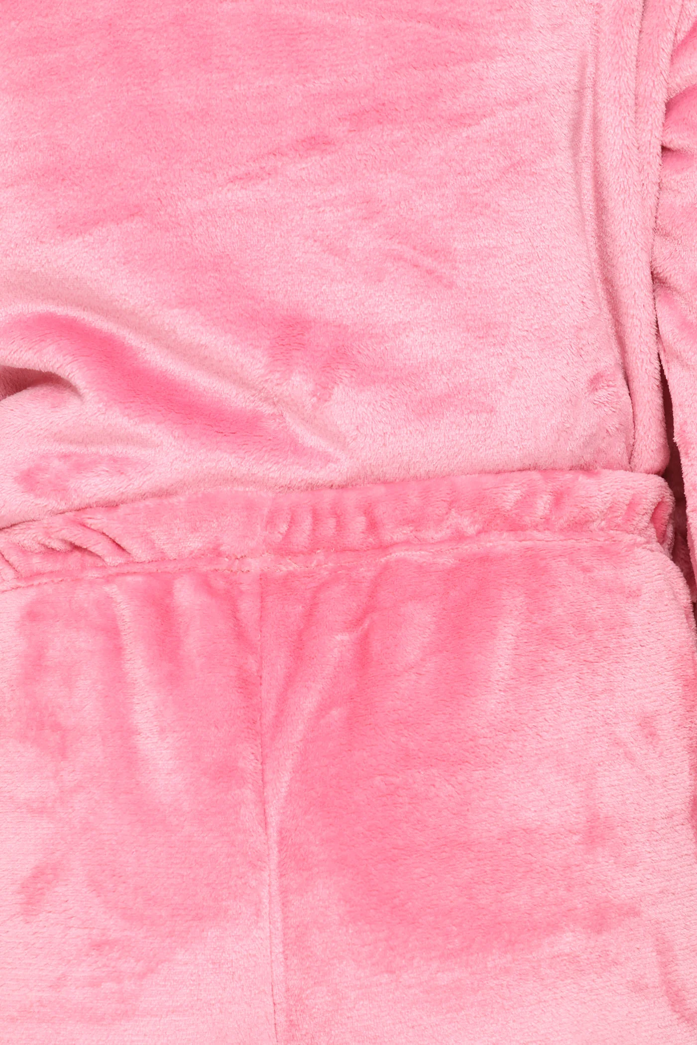 Cosy Cowl Neck Top & Straight Leg Set - Dusty Pink - Image 6