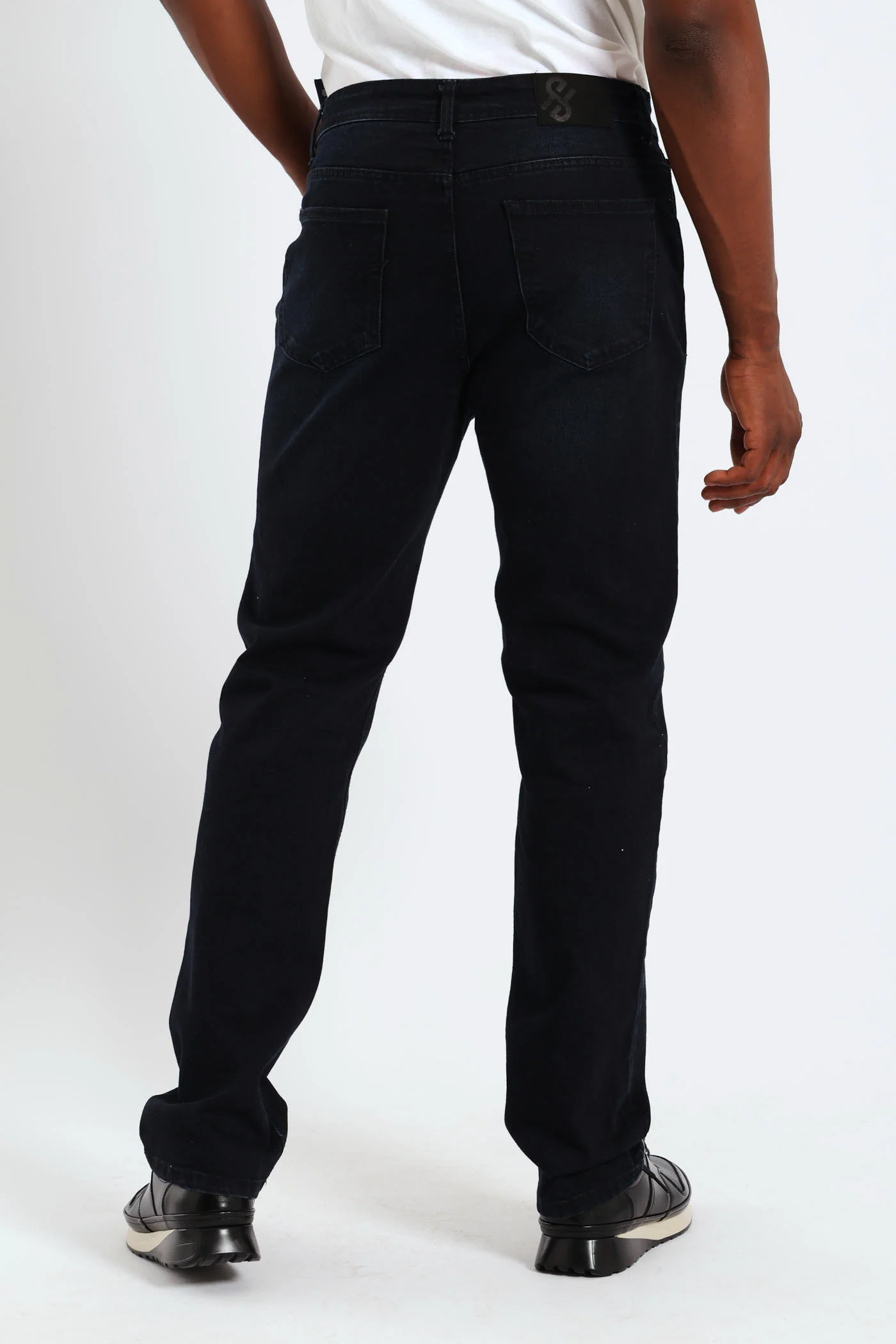 Crafted Straight Denim - Blue/Black - Image 3