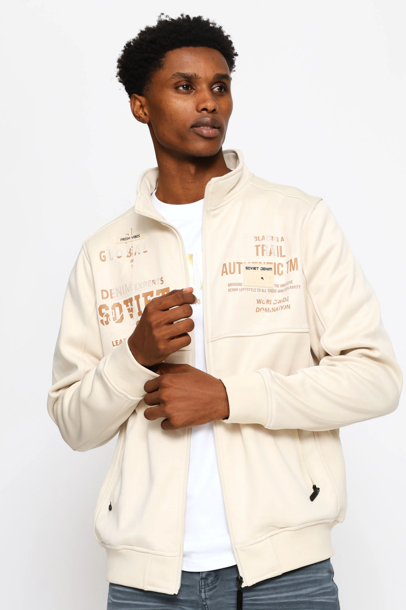 Dempsey Jacket - Sand - Image 3