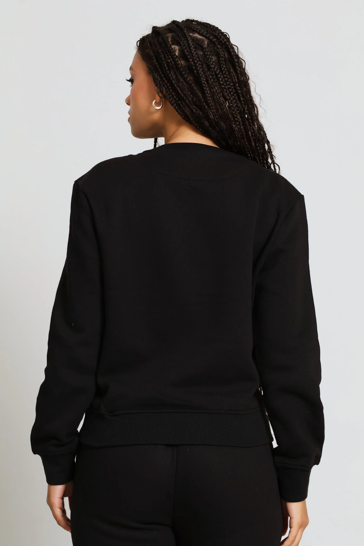 Diamante Sweatshirt - Black - Image 4