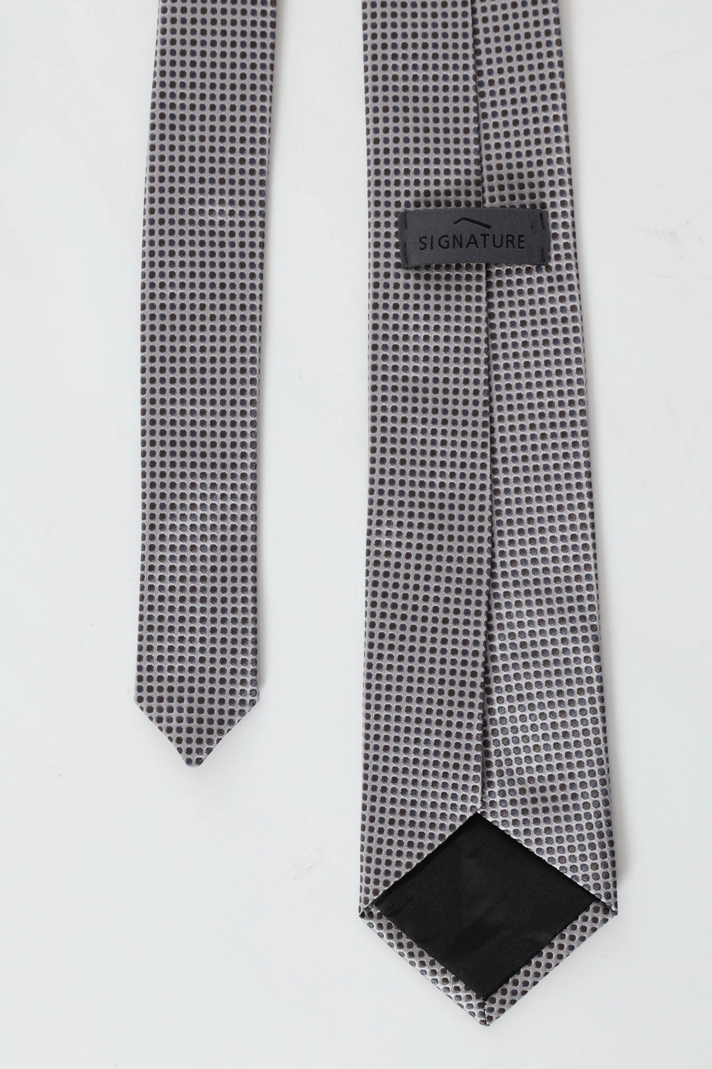 Dotted Tie - Silver - Image 2