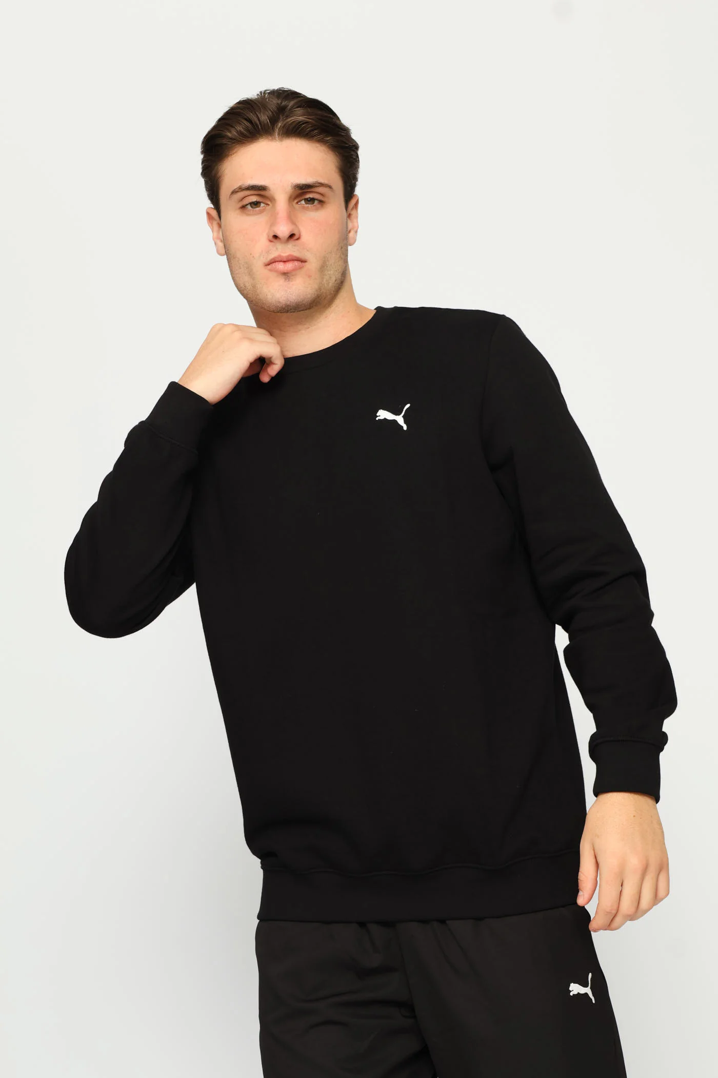 Essential Crew Top - Black