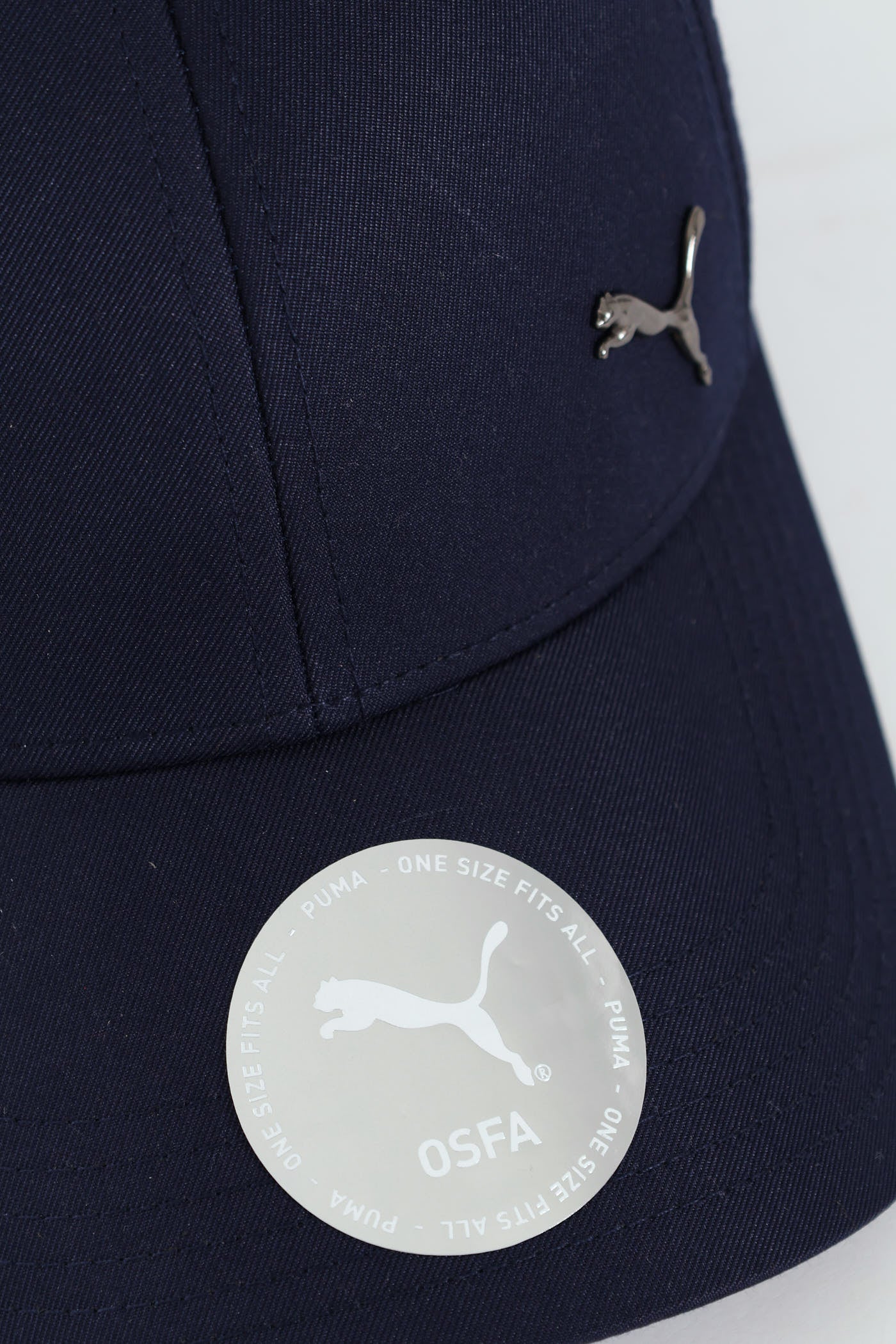 Essential Metal Cat Baseball Cap - Navy - Image 8