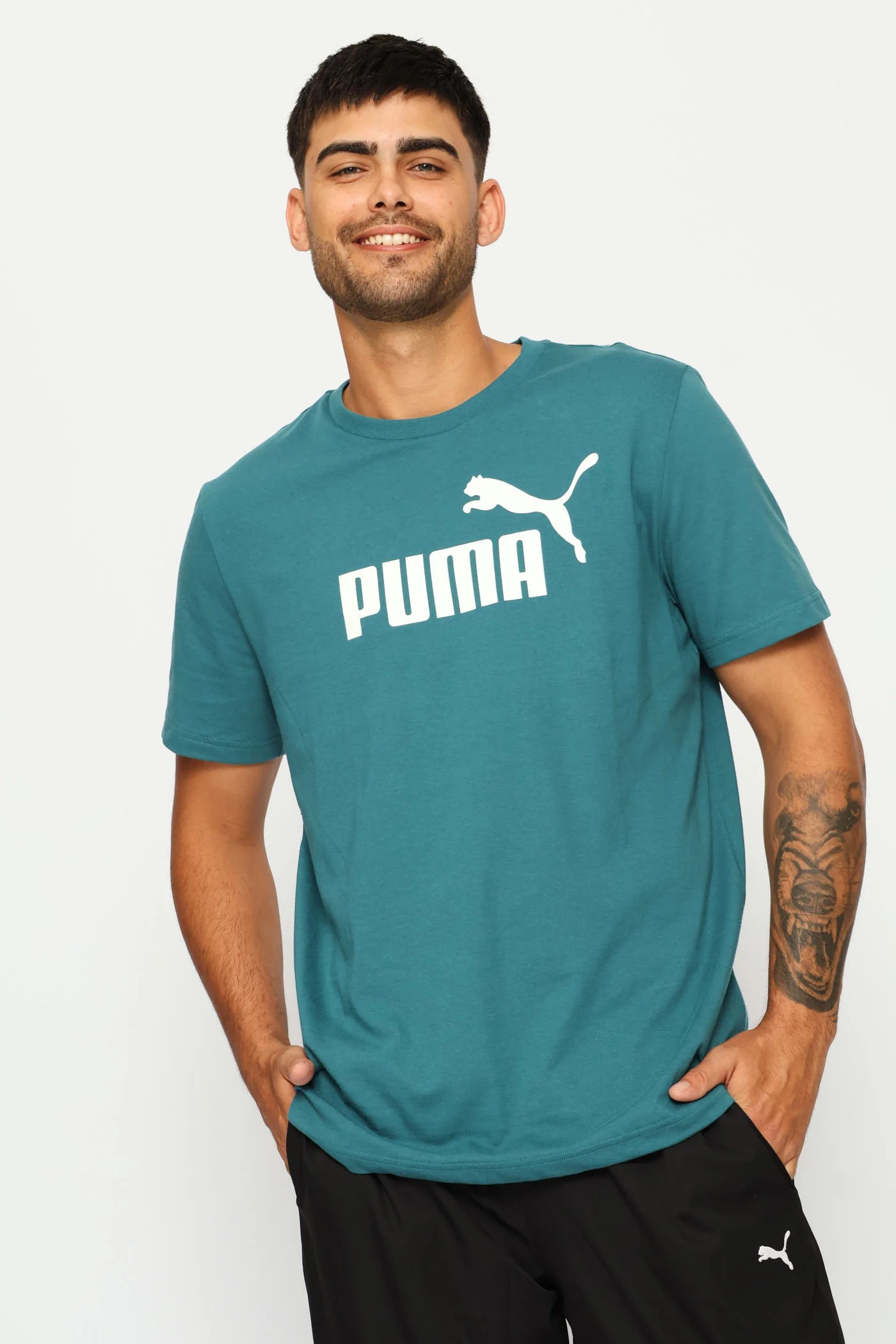 Essential No.1 Logo Tee - Emerald