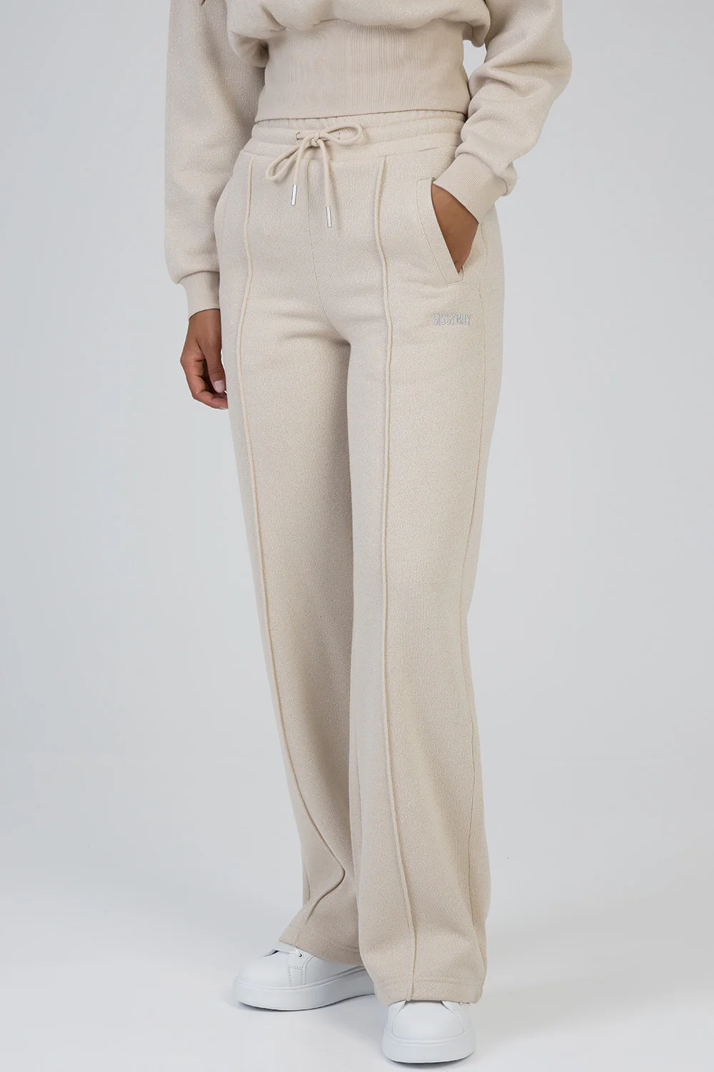 Fables Athleisure Pant - Stone - Image 2