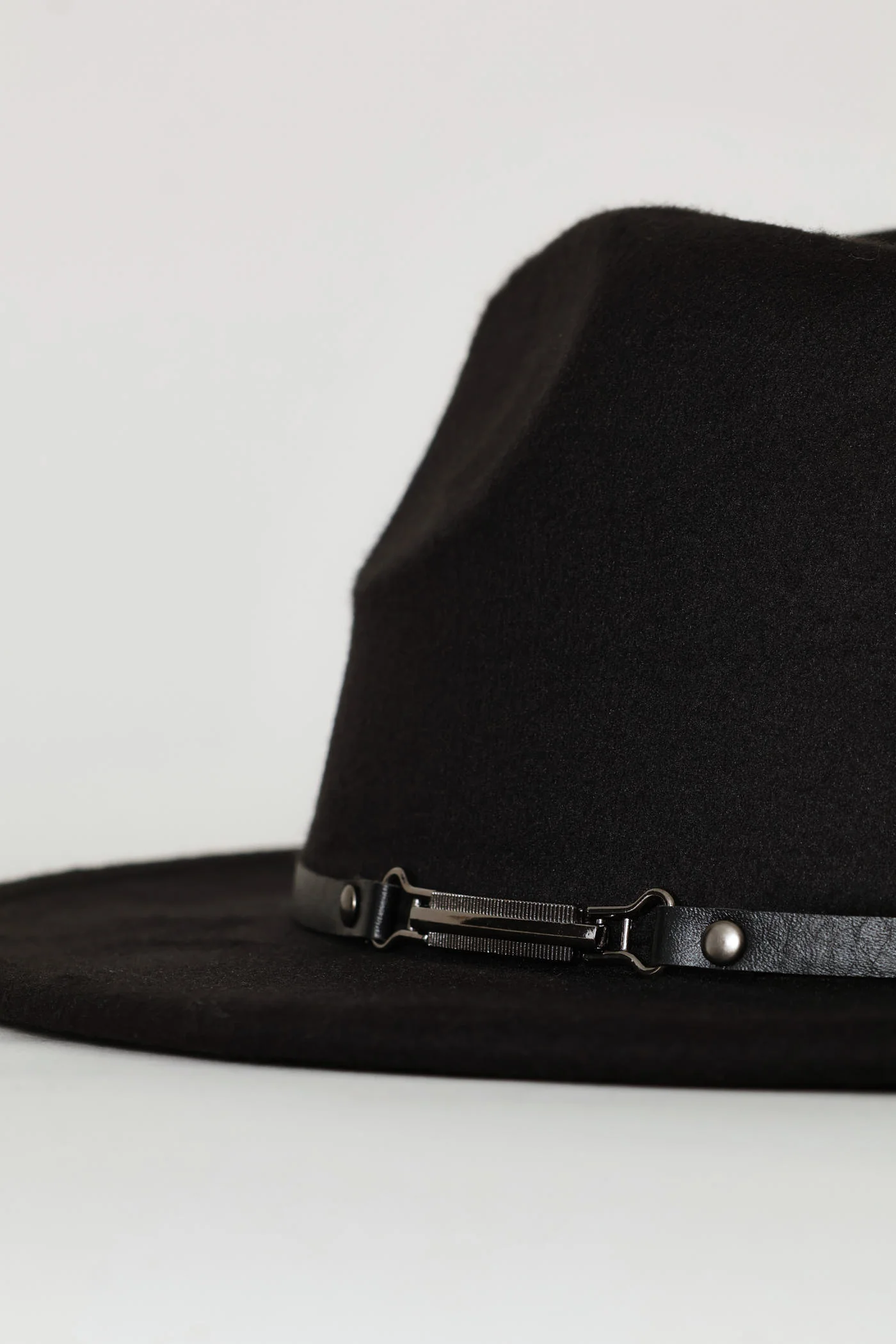 Fedora Hat - Black - Image 3