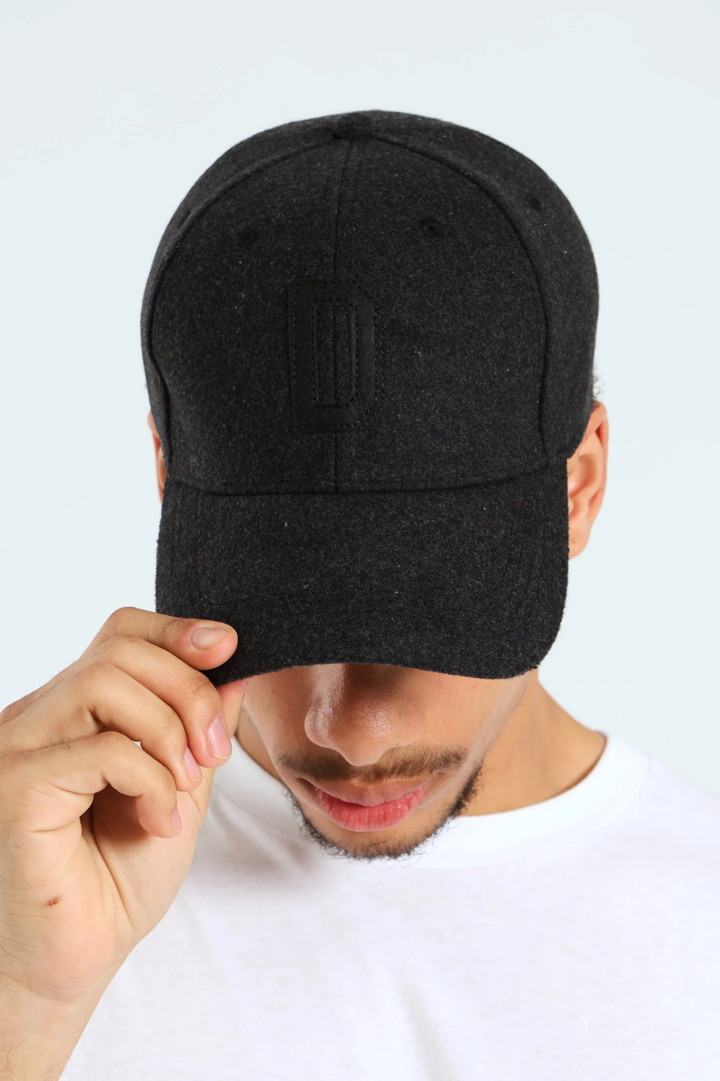 Felt Cap - Charcoal