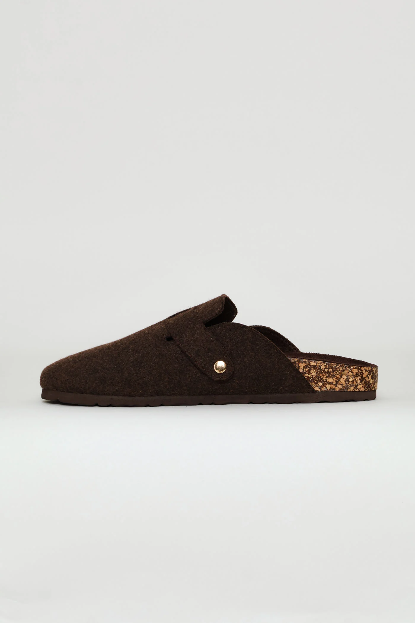 Felt Clog - Chocolate - Image 4