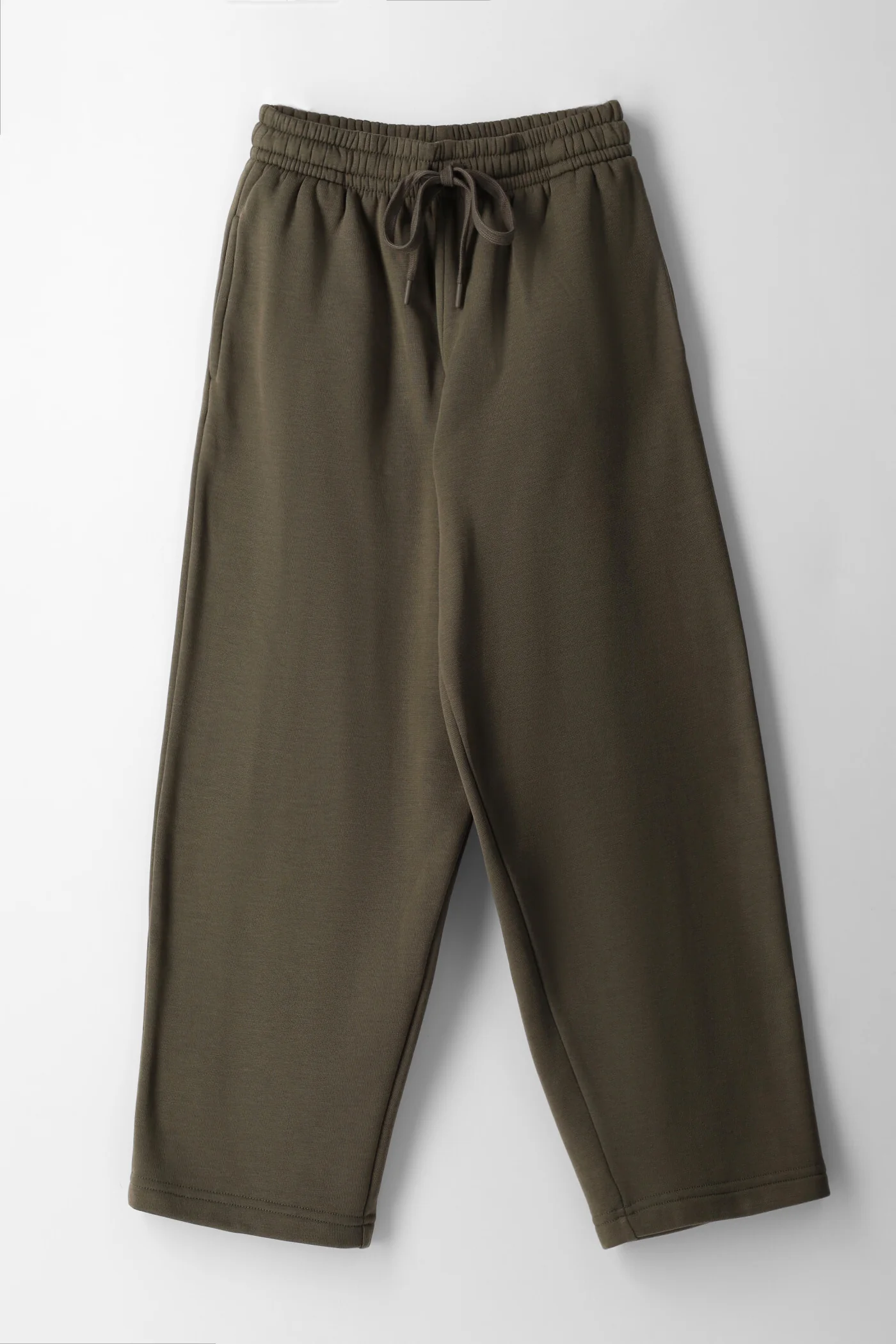 Girls Relaxed Barrel Fit Trackpants - Fatigue