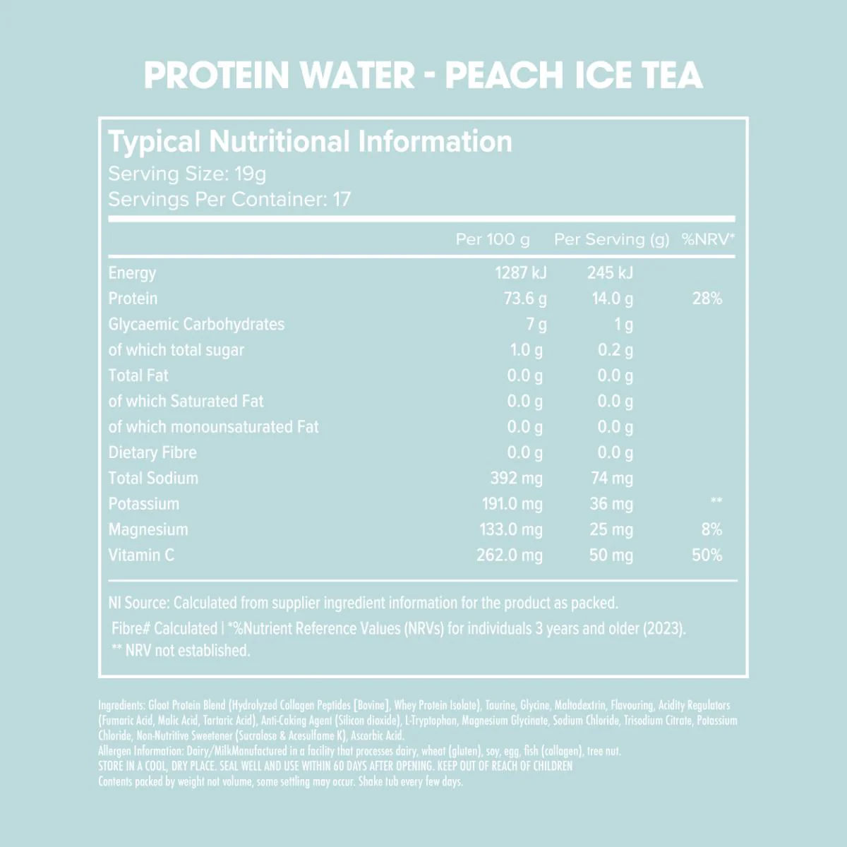 Protein Water Tropical Crush - Image 2