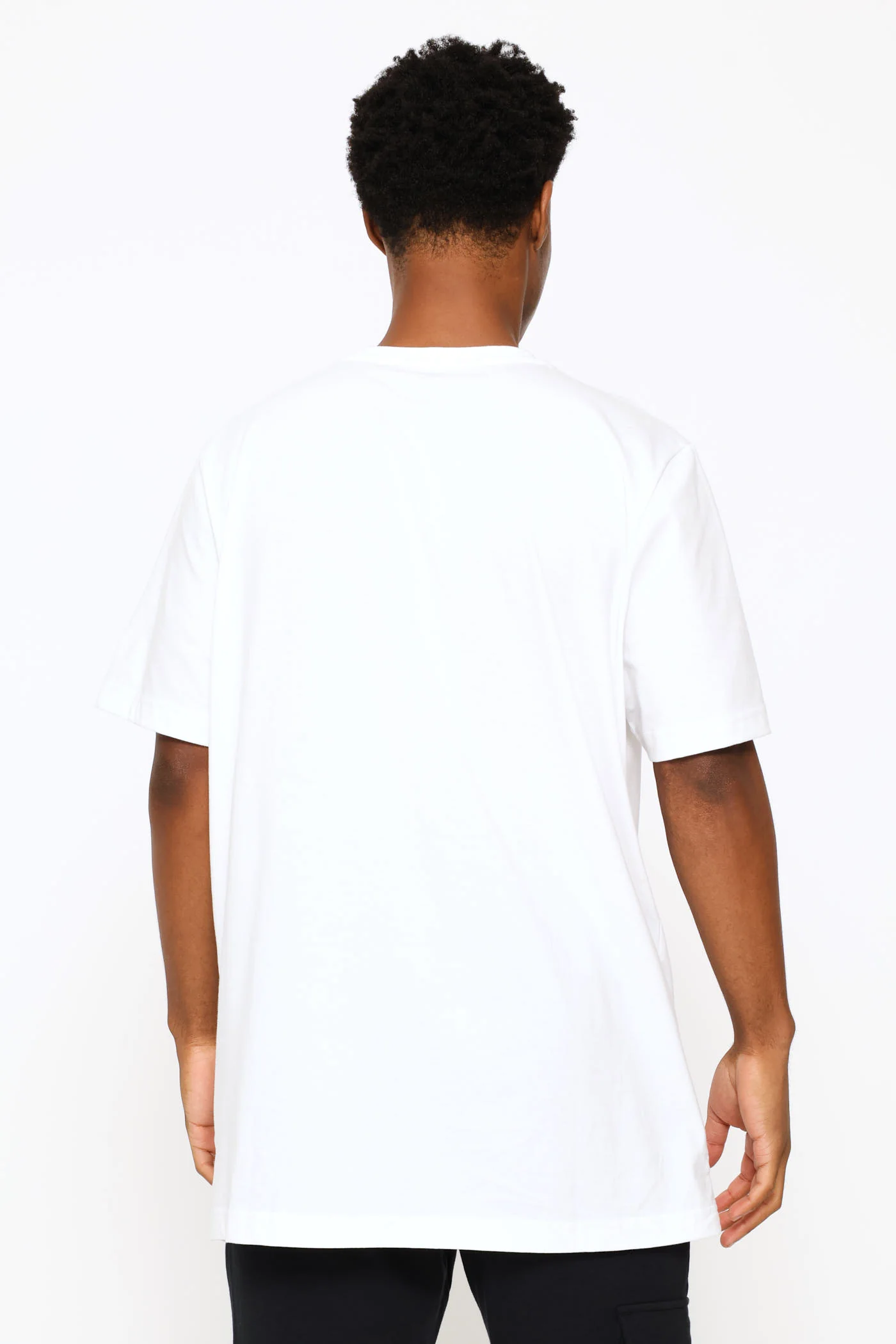 Graphic Circular Tee - White - Image 4