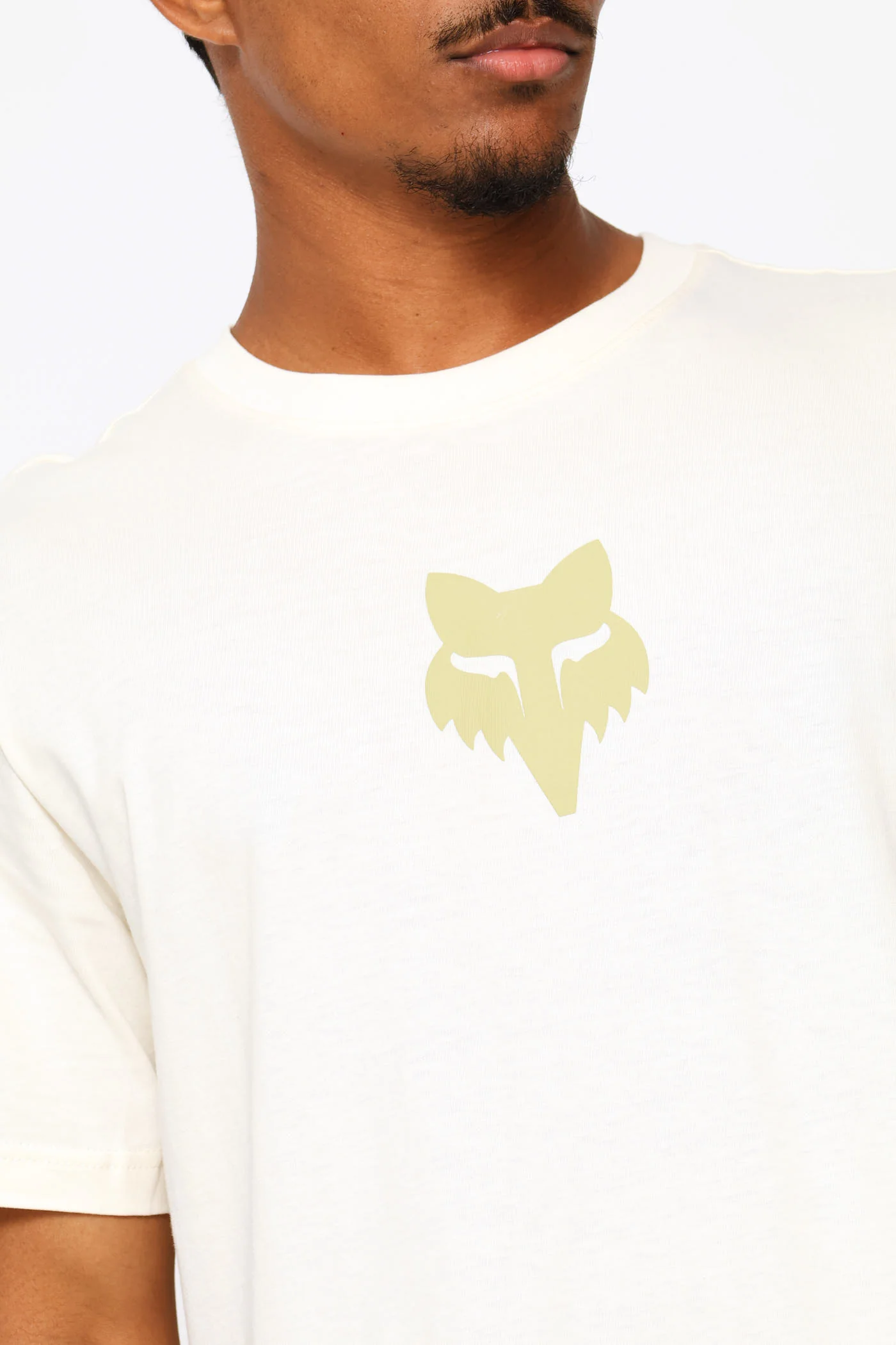 Fox Head Tee - Off White - Image 2